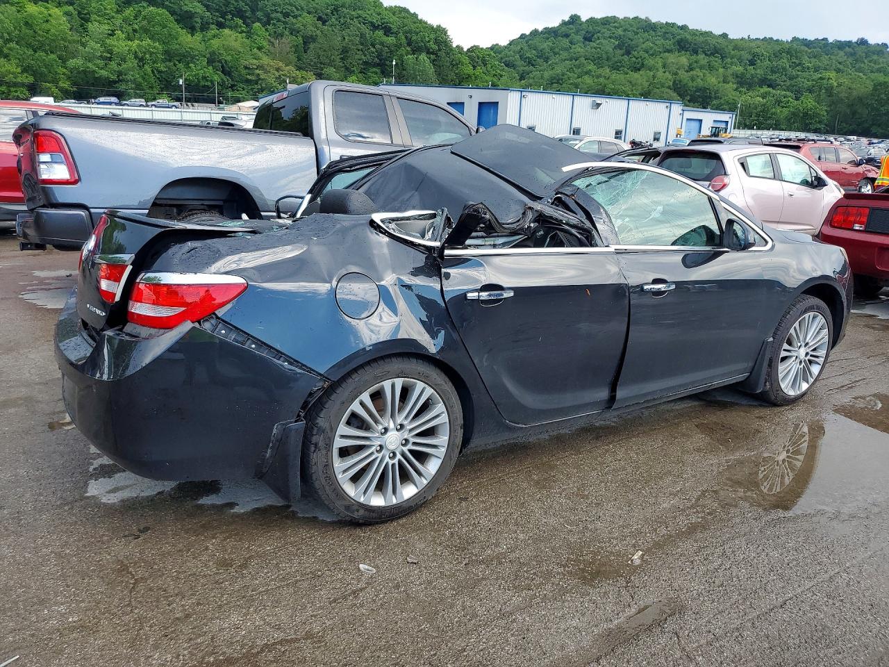 2014 Buick Verano Black vin: 1G4PS5SK6E4132857