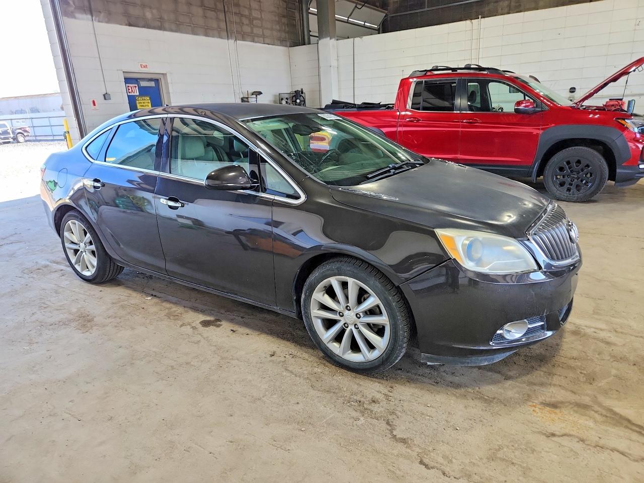 2014 Buick Verano Brown vin: 1G4PS5SK6E4191293