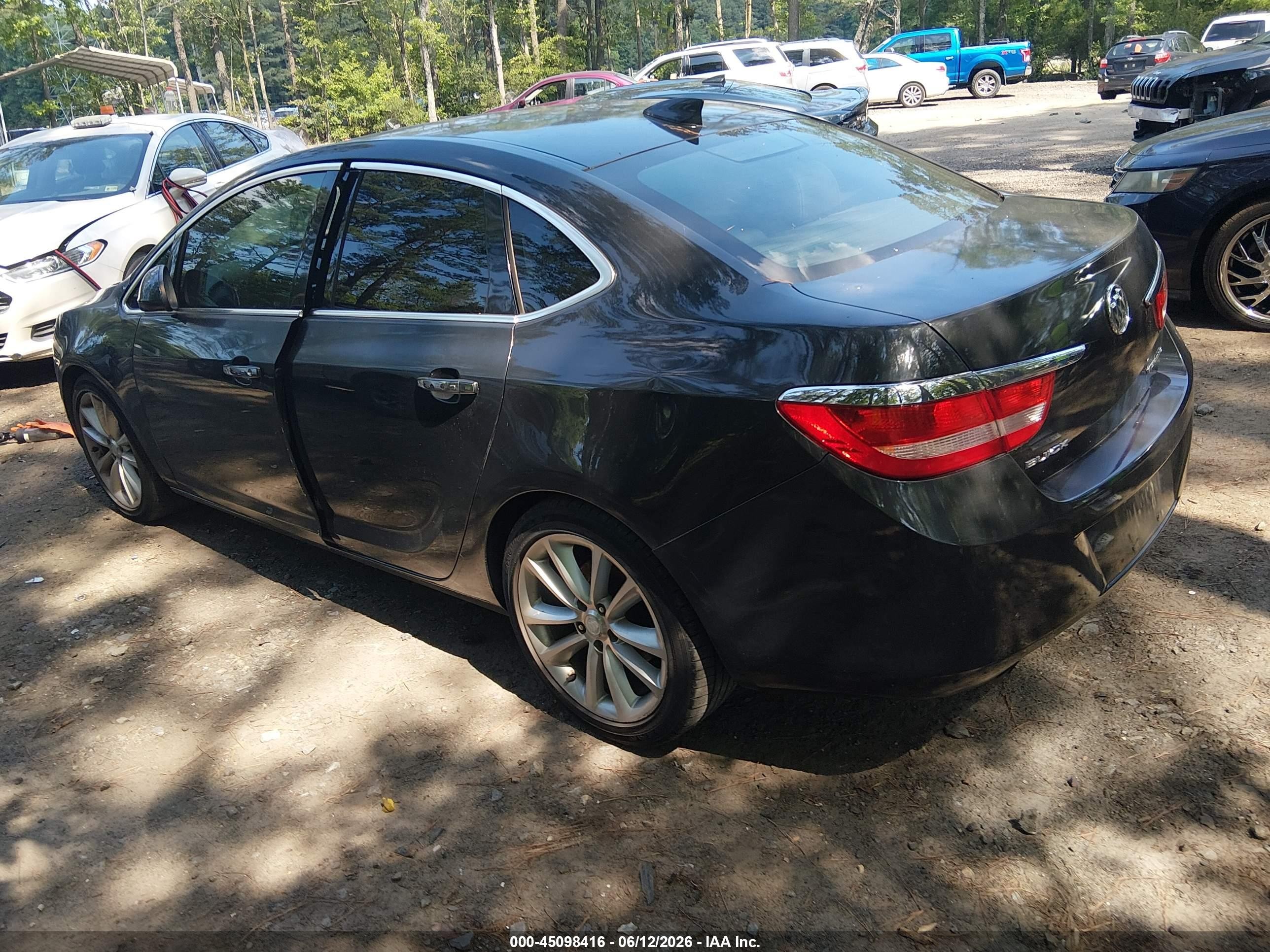 2015 Buick Verano Leather Group Gray vin: 1G4PS5SK6F4128972