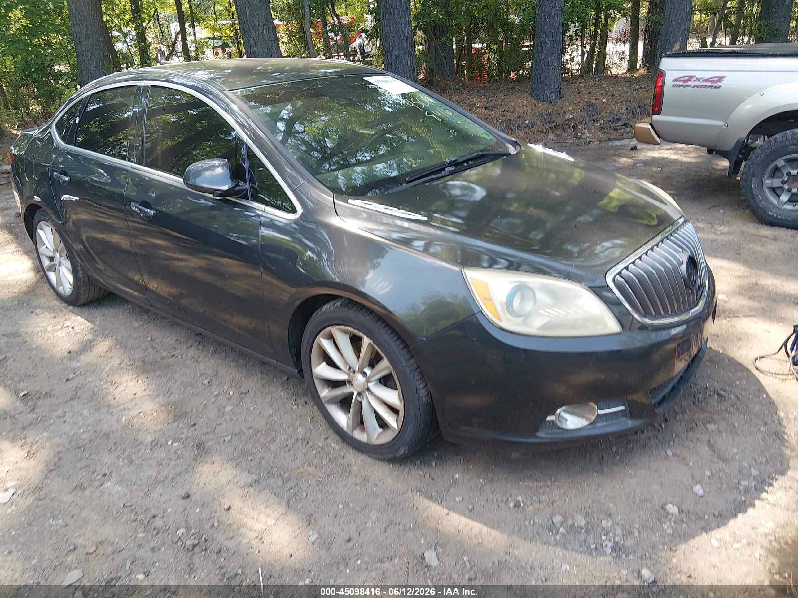 2015 Buick Verano Leather Group Gray vin: 1G4PS5SK6F4128972