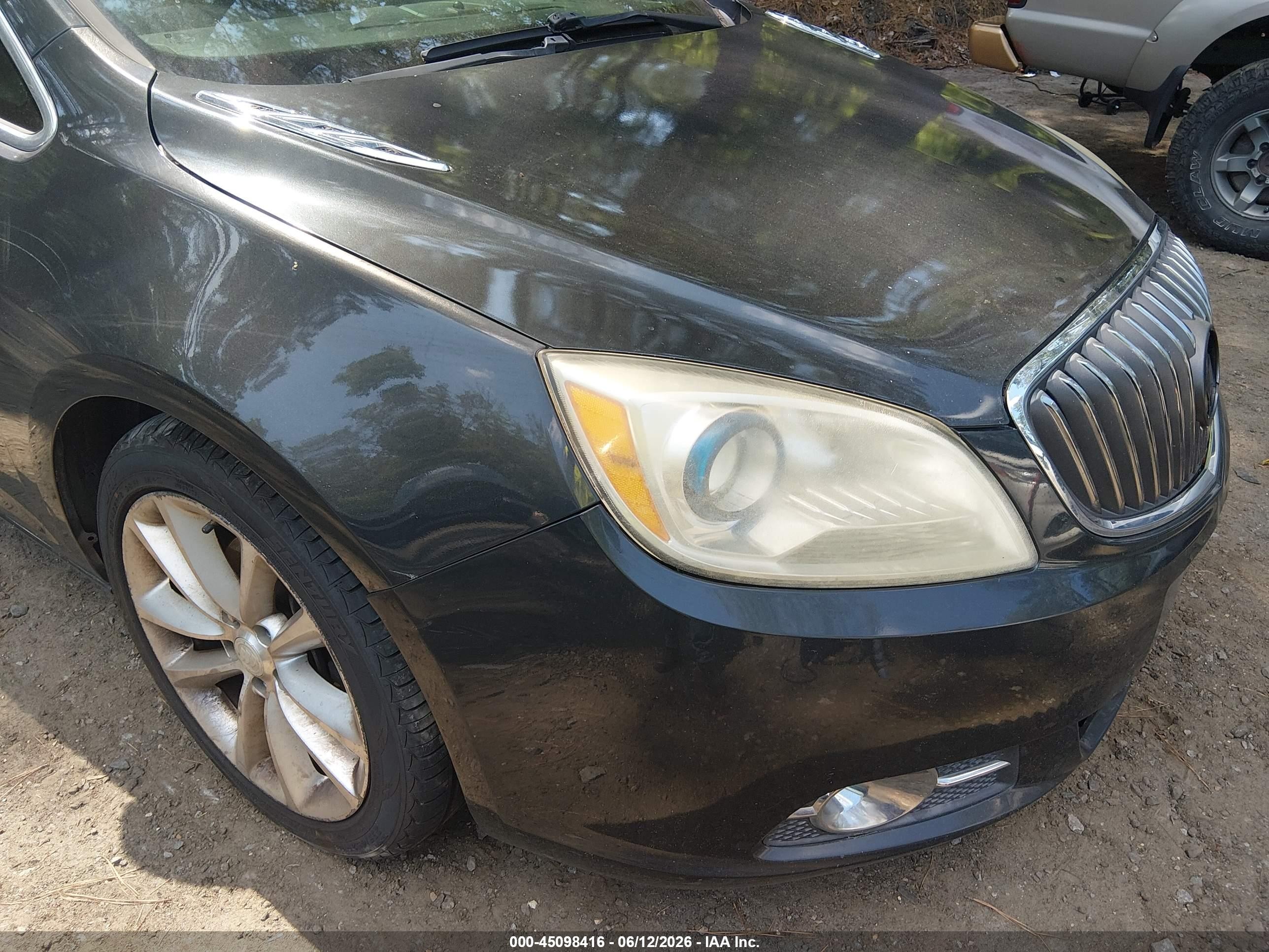 2015 Buick Verano Leather Group Gray vin: 1G4PS5SK6F4128972