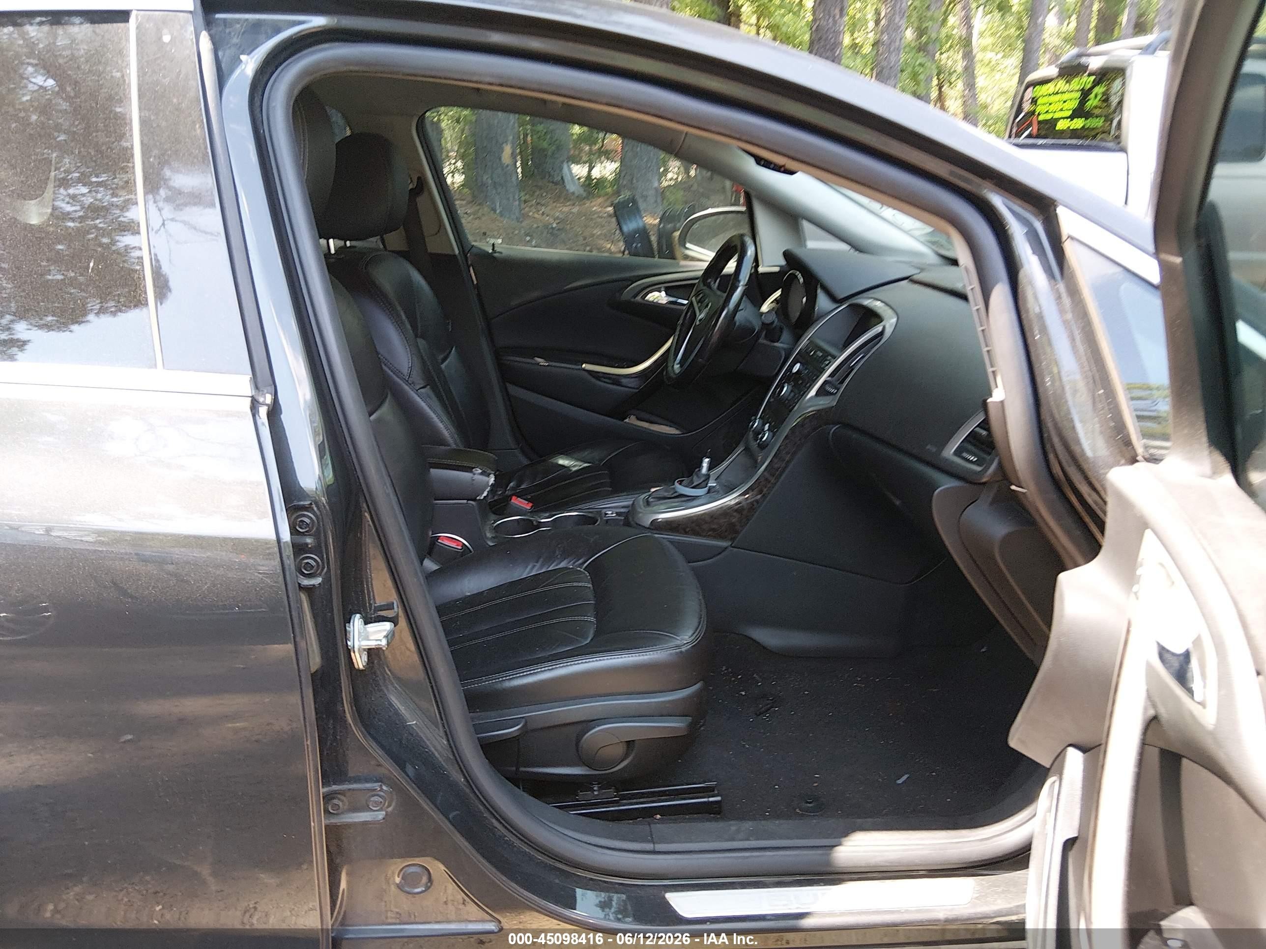 2015 Buick Verano Leather Group Gray vin: 1G4PS5SK6F4128972