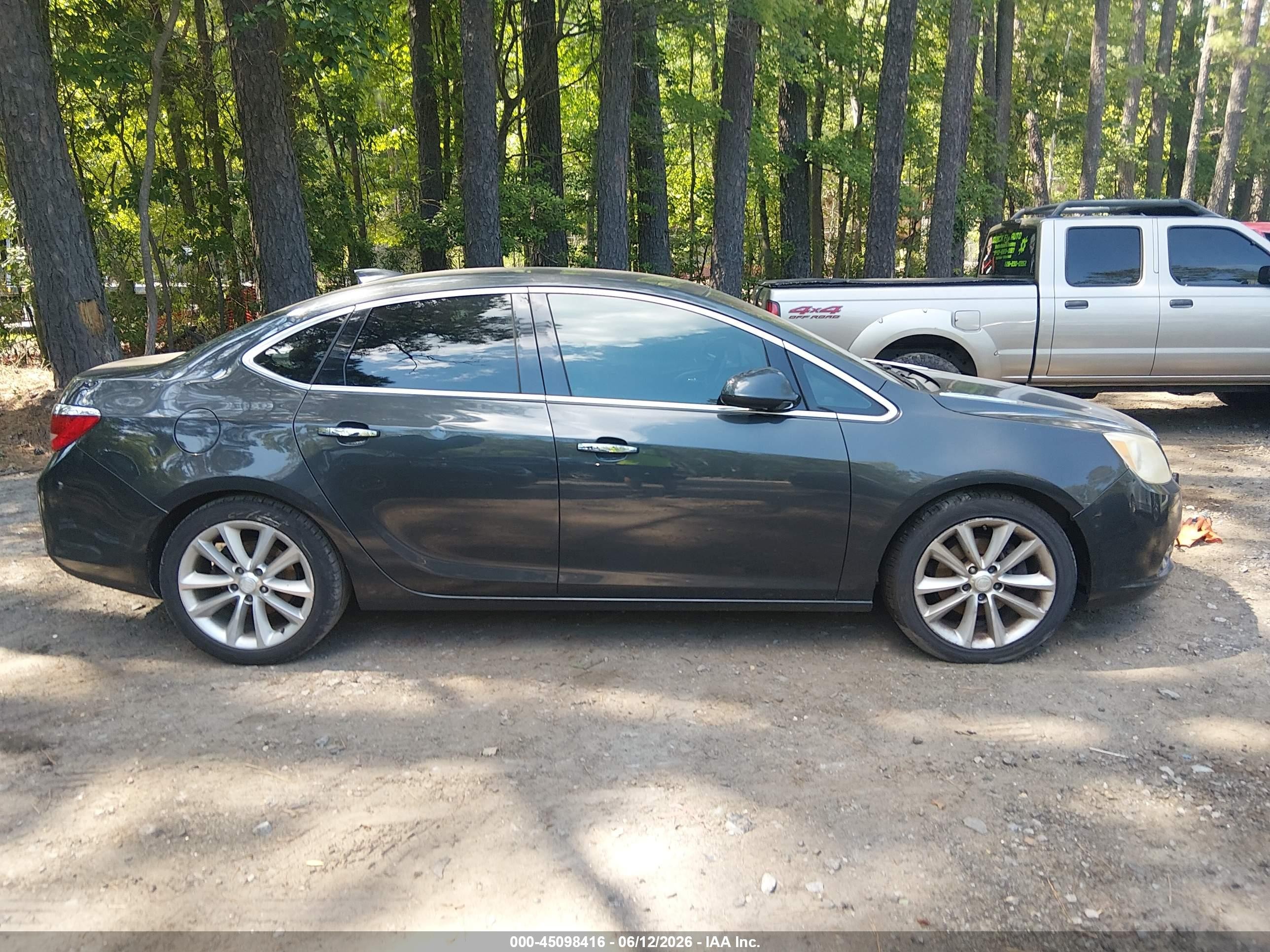 2015 Buick Verano Leather Group Gray vin: 1G4PS5SK6F4128972