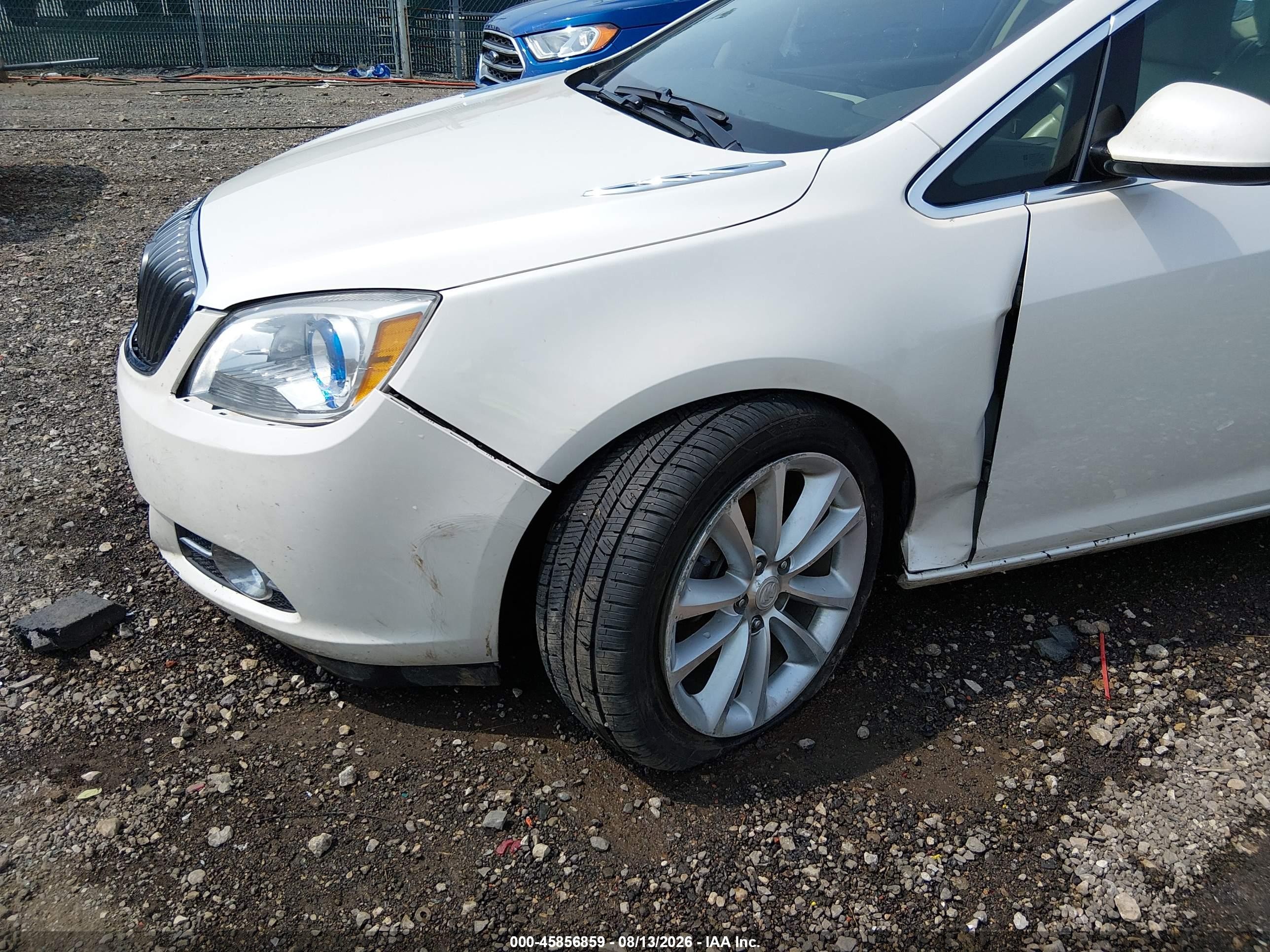 2015 Buick Verano Leather Group White vin: 1G4PS5SK6F4162250