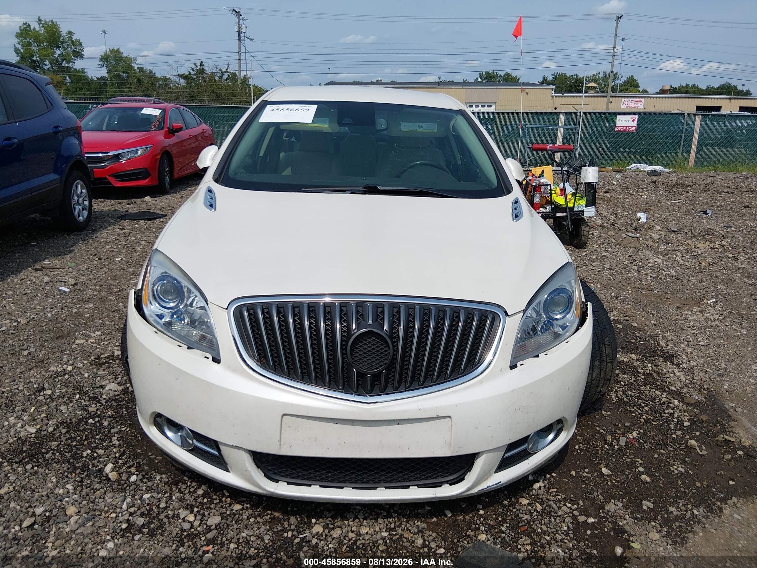 2015 Buick Verano Leather Group White vin: 1G4PS5SK6F4162250
