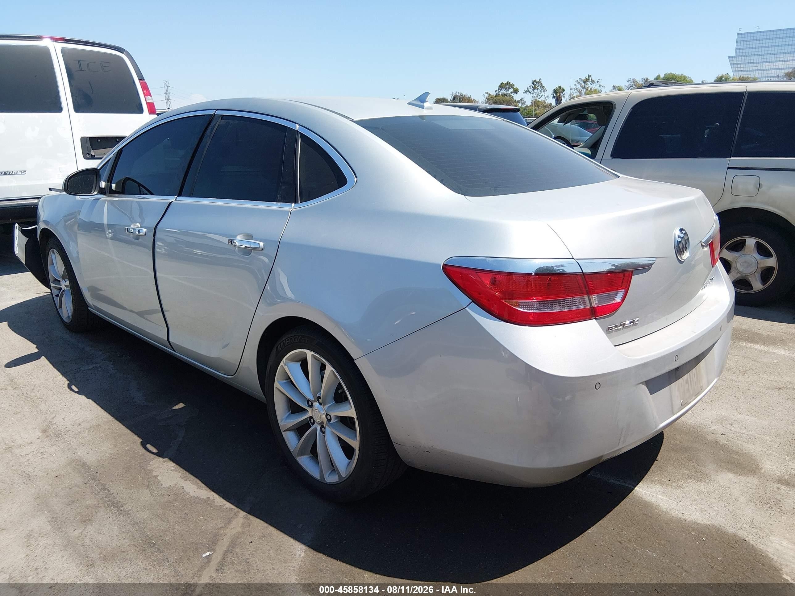 2012 Buick Verano Leather Group Silver vin: 1G4PS5SK7C4156310