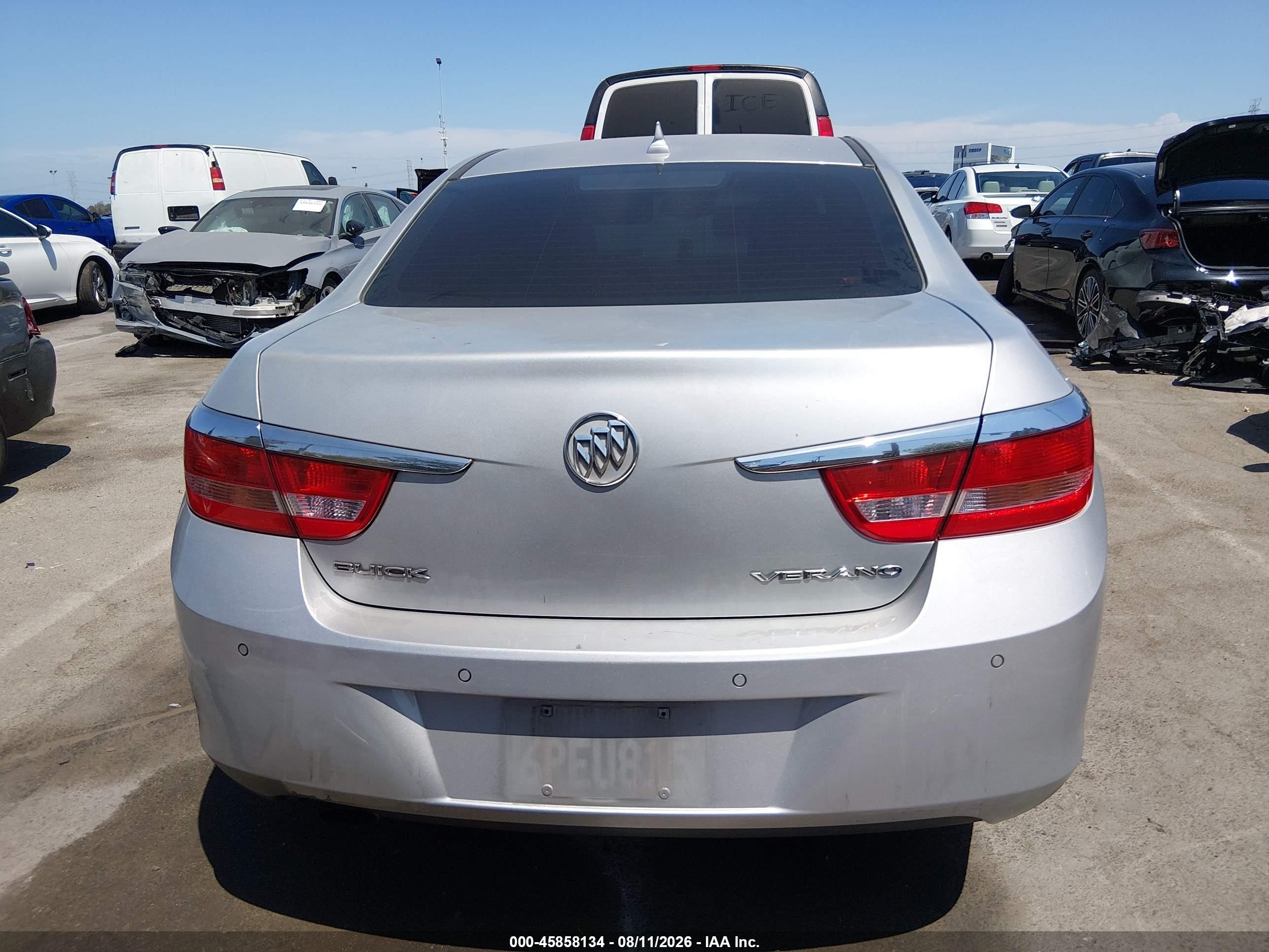 2012 Buick Verano Leather Group Silver vin: 1G4PS5SK7C4156310