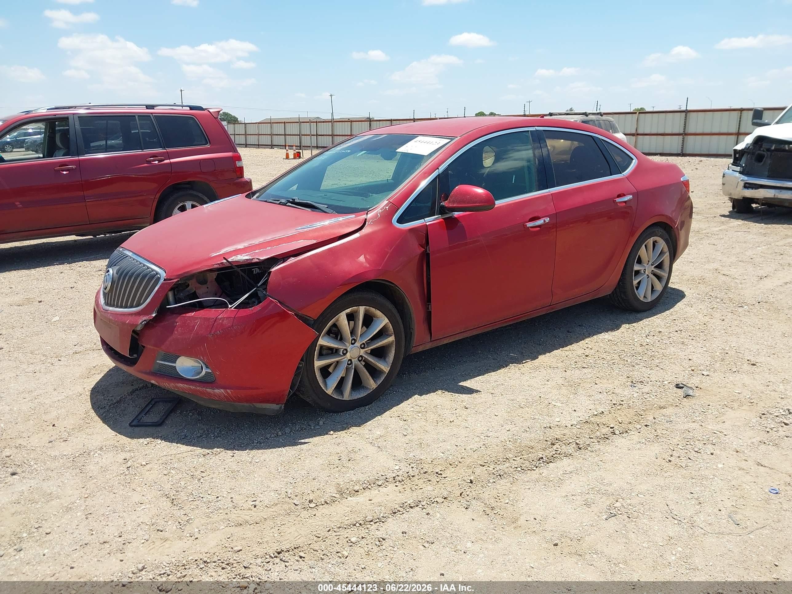 2012 Buick Verano Leather Group Red vin: 1G4PS5SK7C4200192
