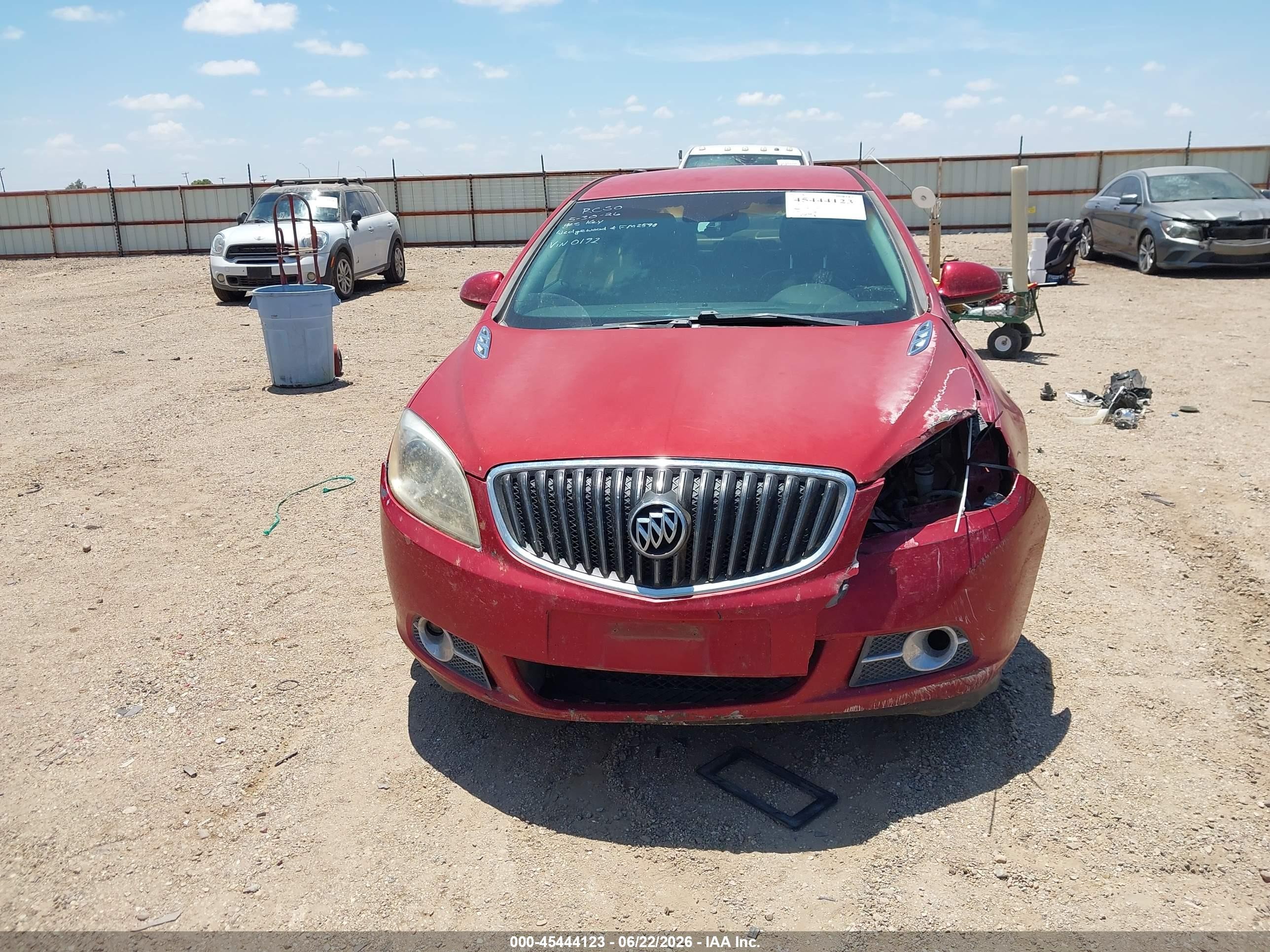 2012 Buick Verano Leather Group Red vin: 1G4PS5SK7C4200192