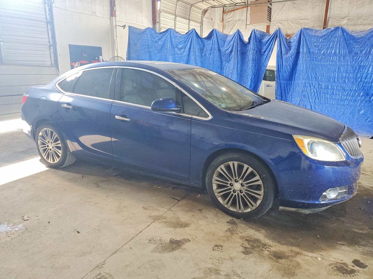 2013 Buick Verano Blue vin: 1G4PS5SK7D4128878
