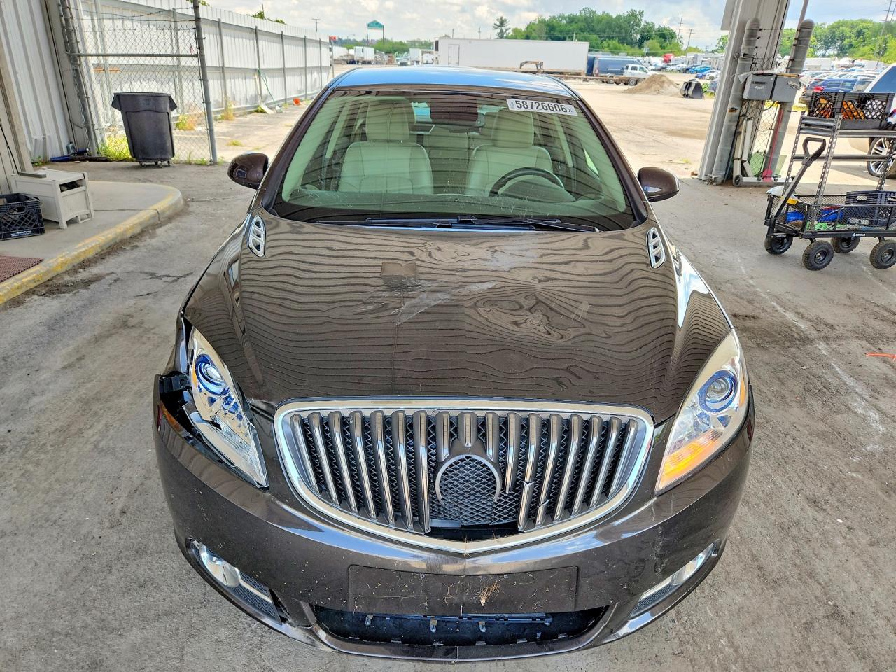2013 Buick Verano Gray vin: 1G4PS5SK7D4223196
