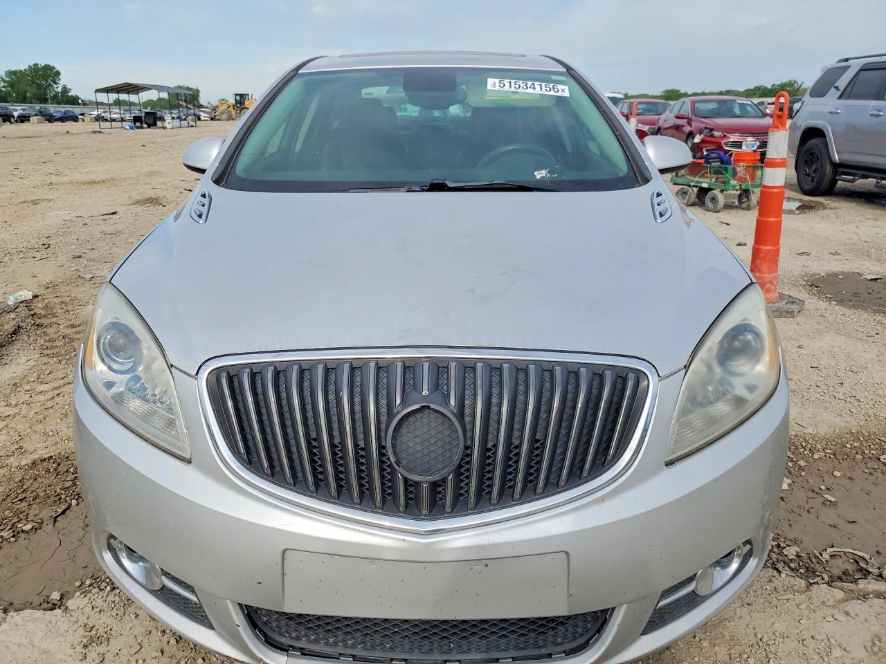 2012 Buick Verano Silver vin: 1G4PS5SK8C4230401