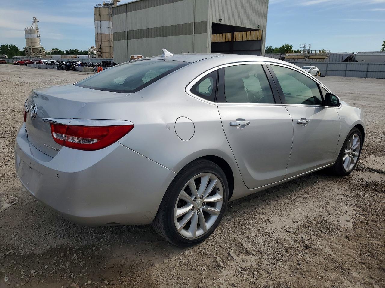 2012 Buick Verano Silver vin: 1G4PS5SK8C4230401