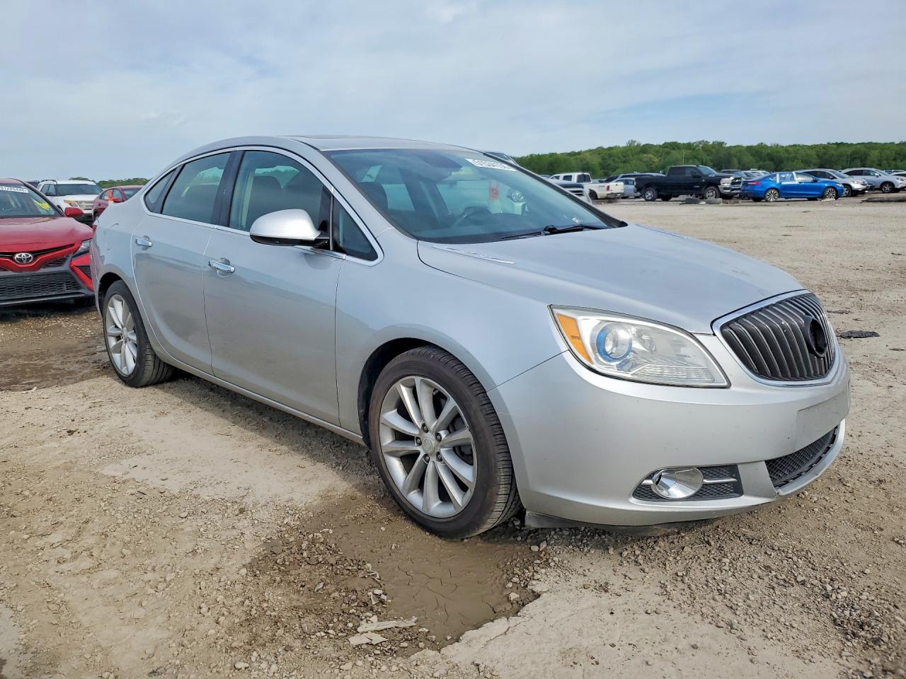 2012 Buick Verano Silver vin: 1G4PS5SK8C4230401