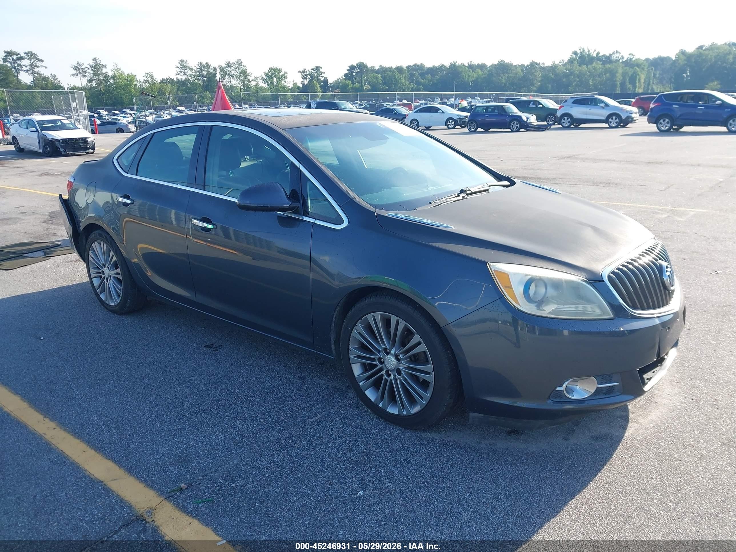 2013 Buick Verano   Gray vin: 1G4PS5SK8D4147259