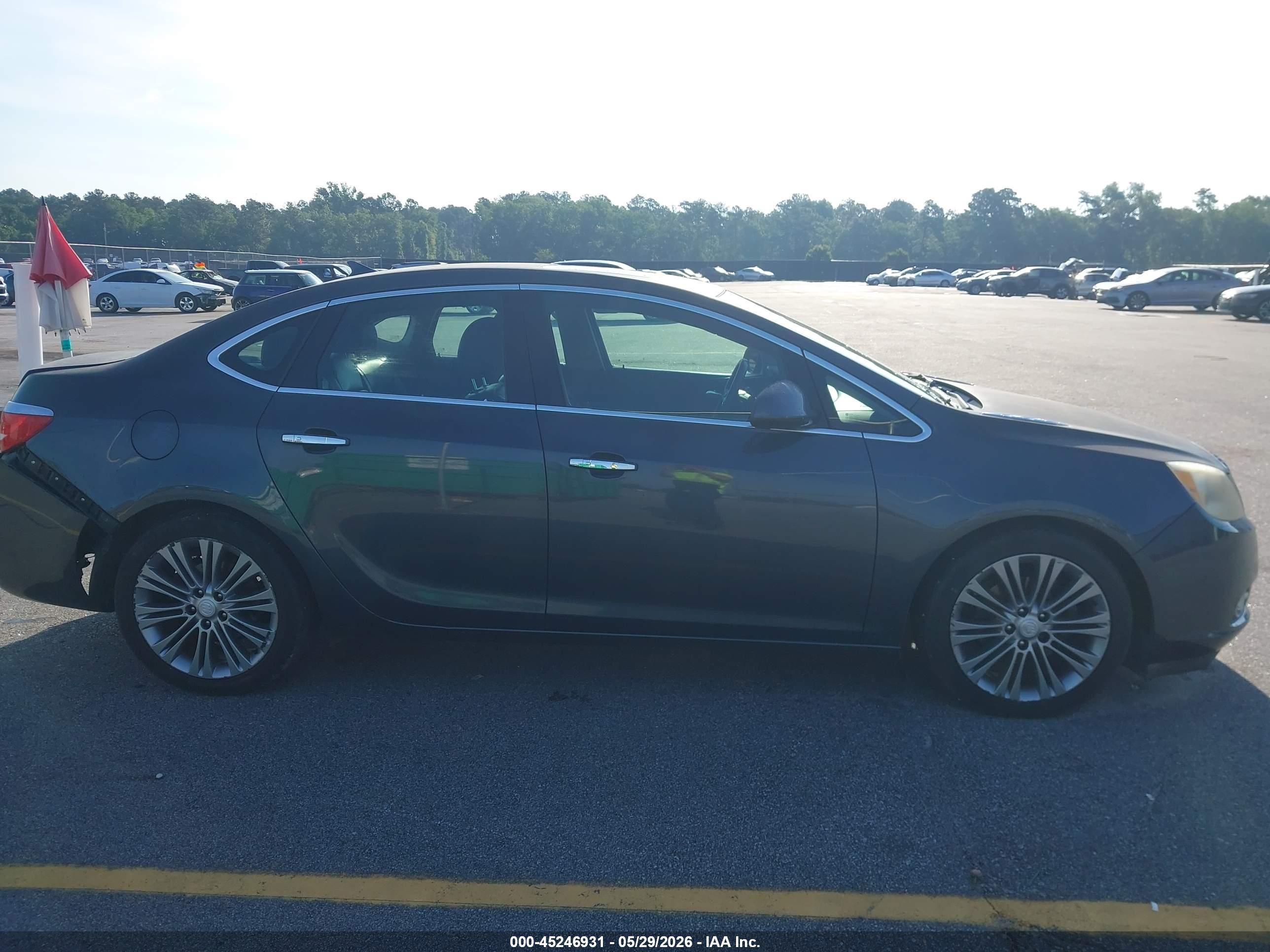 2013 Buick Verano   Gray vin: 1G4PS5SK8D4147259