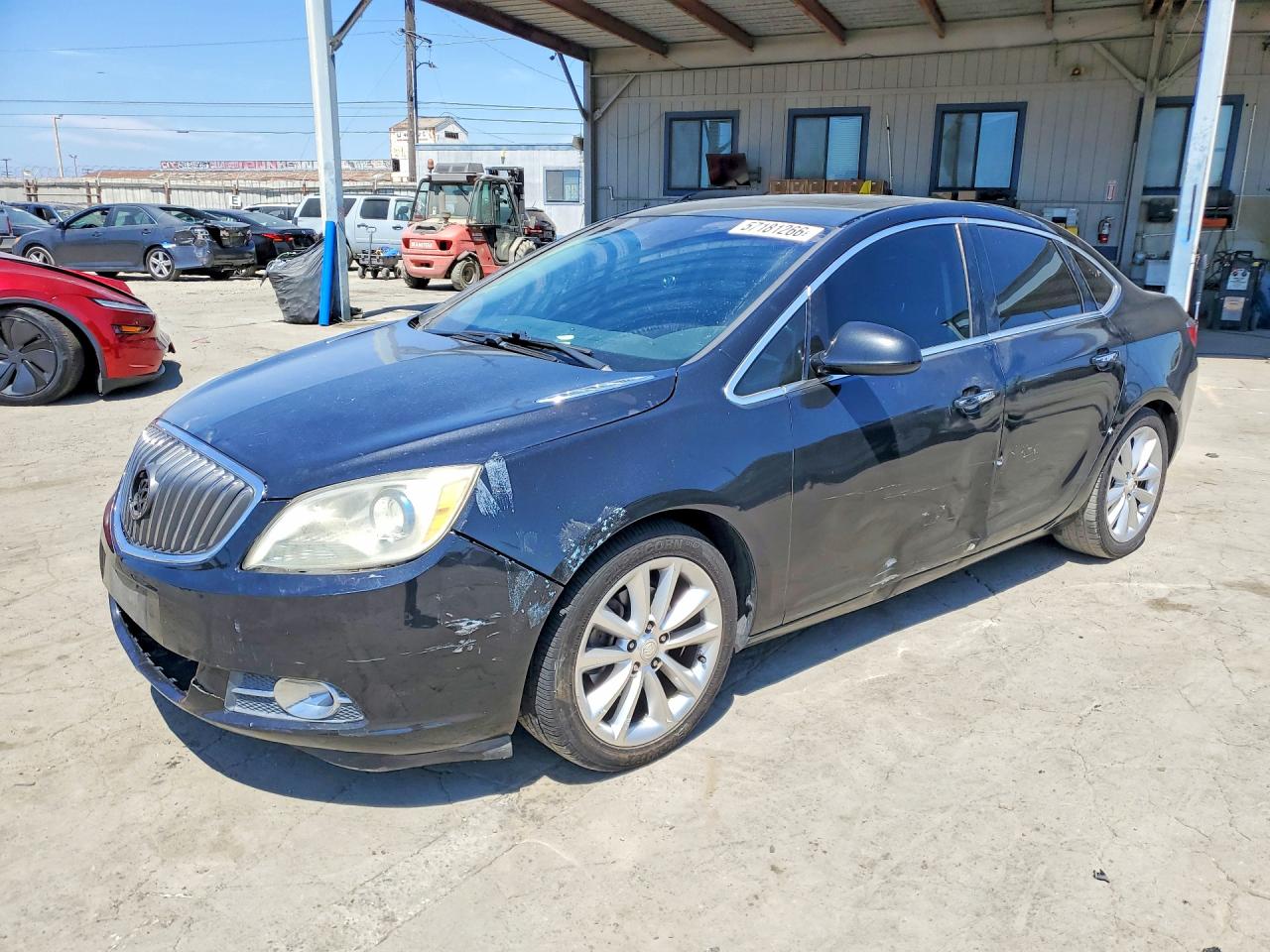 2013 Buick Verano Black vin: 1G4PS5SK8D4243005