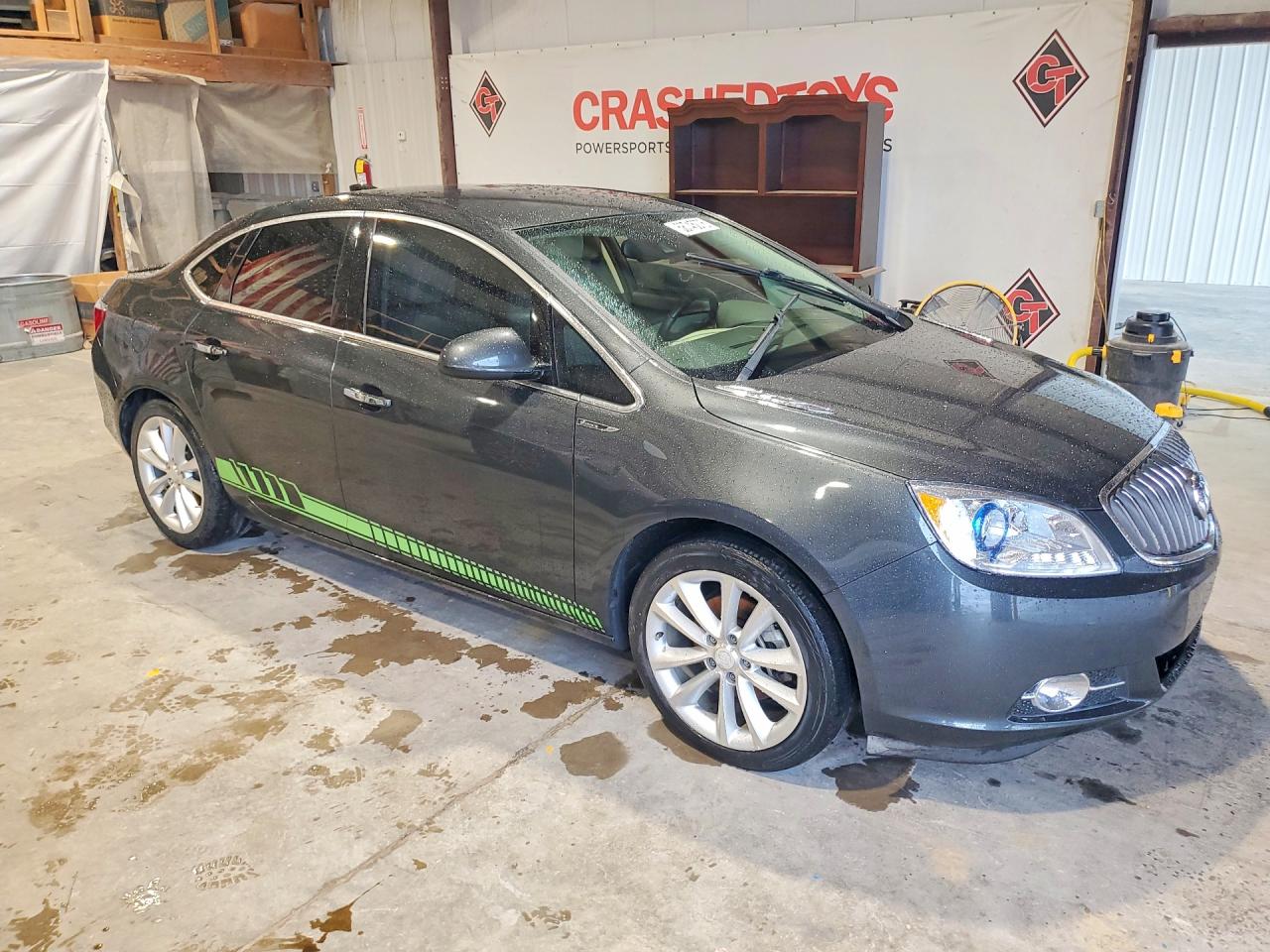 2015 Buick Verano Charcoal vin: 1G4PS5SK8F4132005