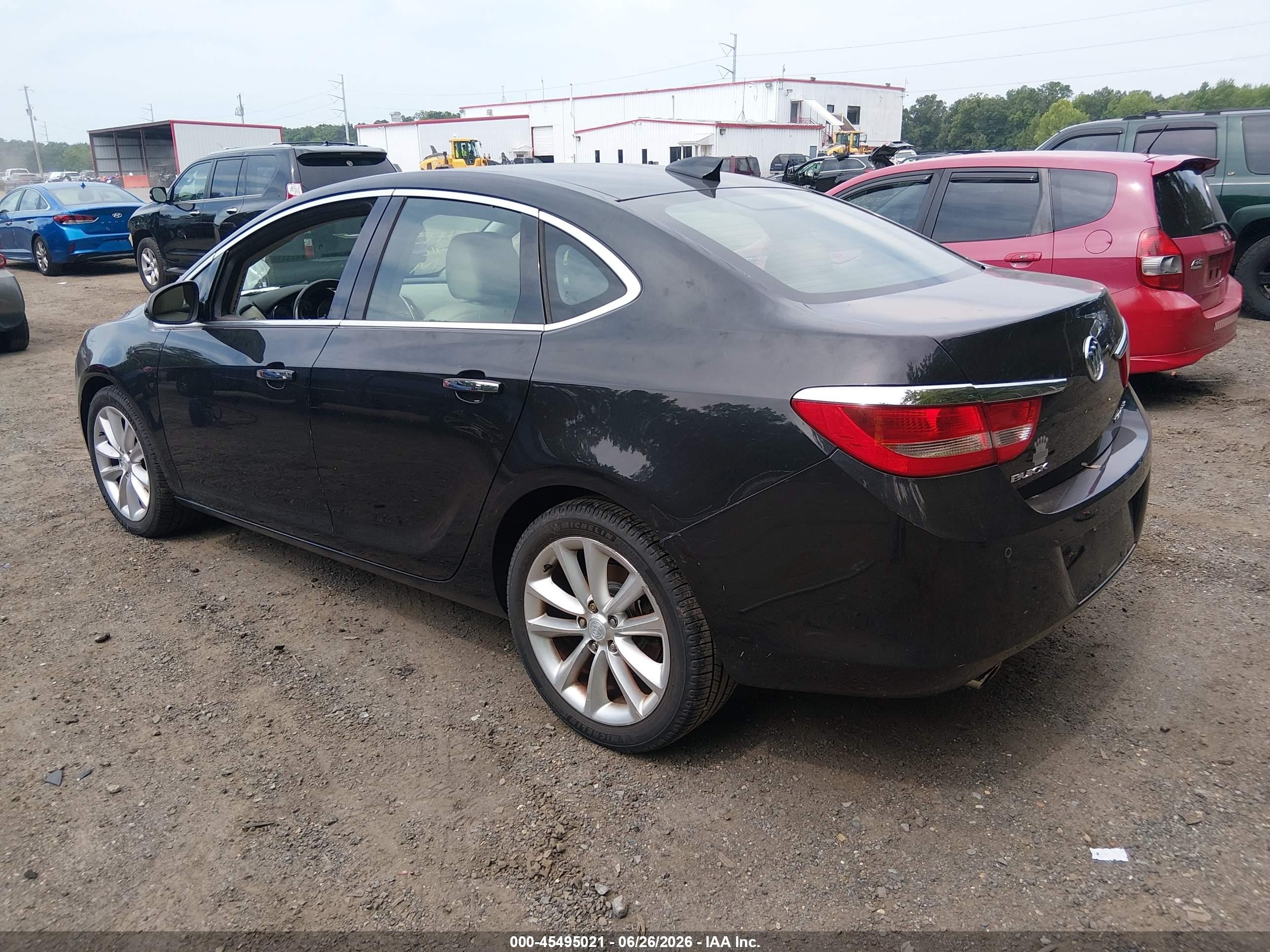 2015 Buick Verano Leather Group Black vin: 1G4PS5SK8F4156465