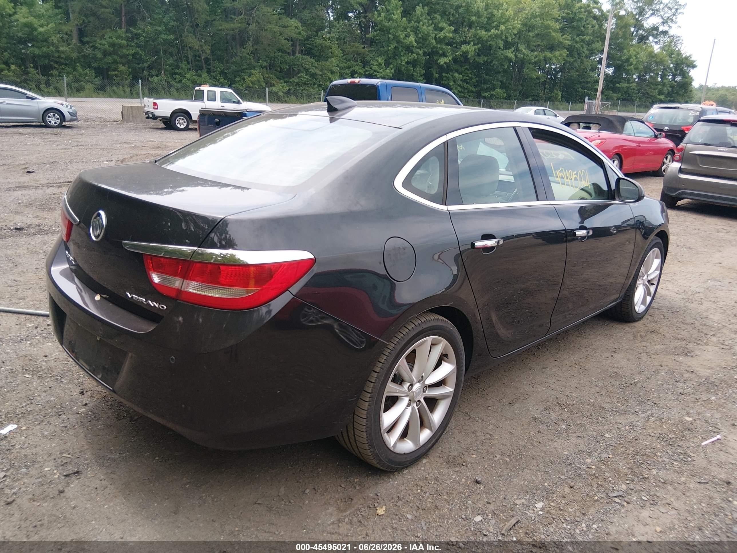 2015 Buick Verano Leather Group Black vin: 1G4PS5SK8F4156465