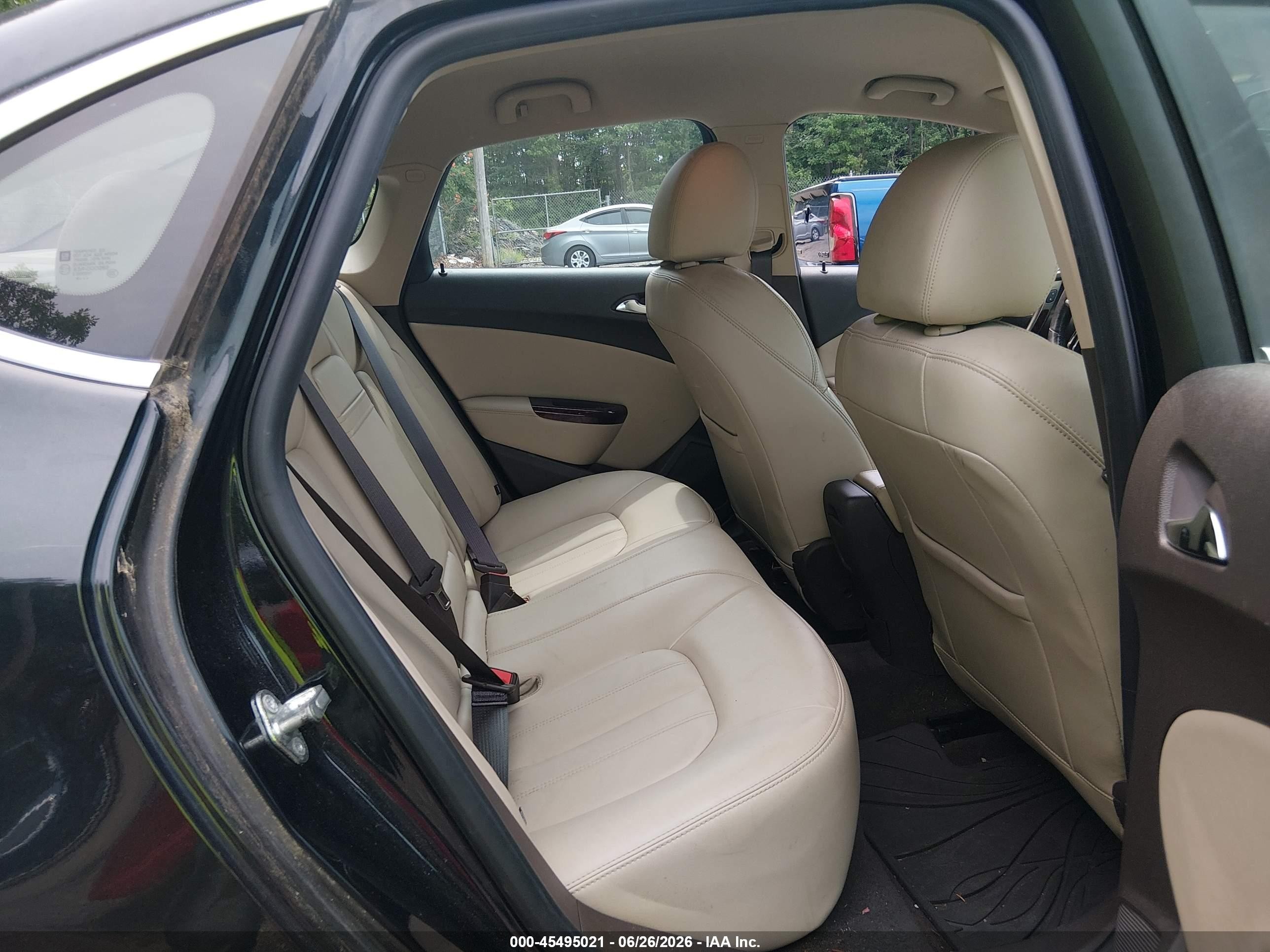 2015 Buick Verano Leather Group Black vin: 1G4PS5SK8F4156465
