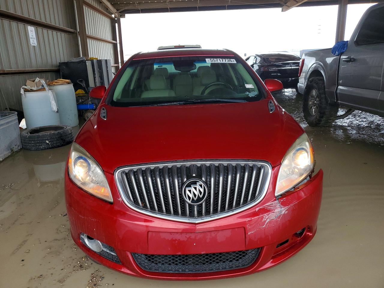 2012 Buick Verano Red vin: 1G4PS5SK9C4146698