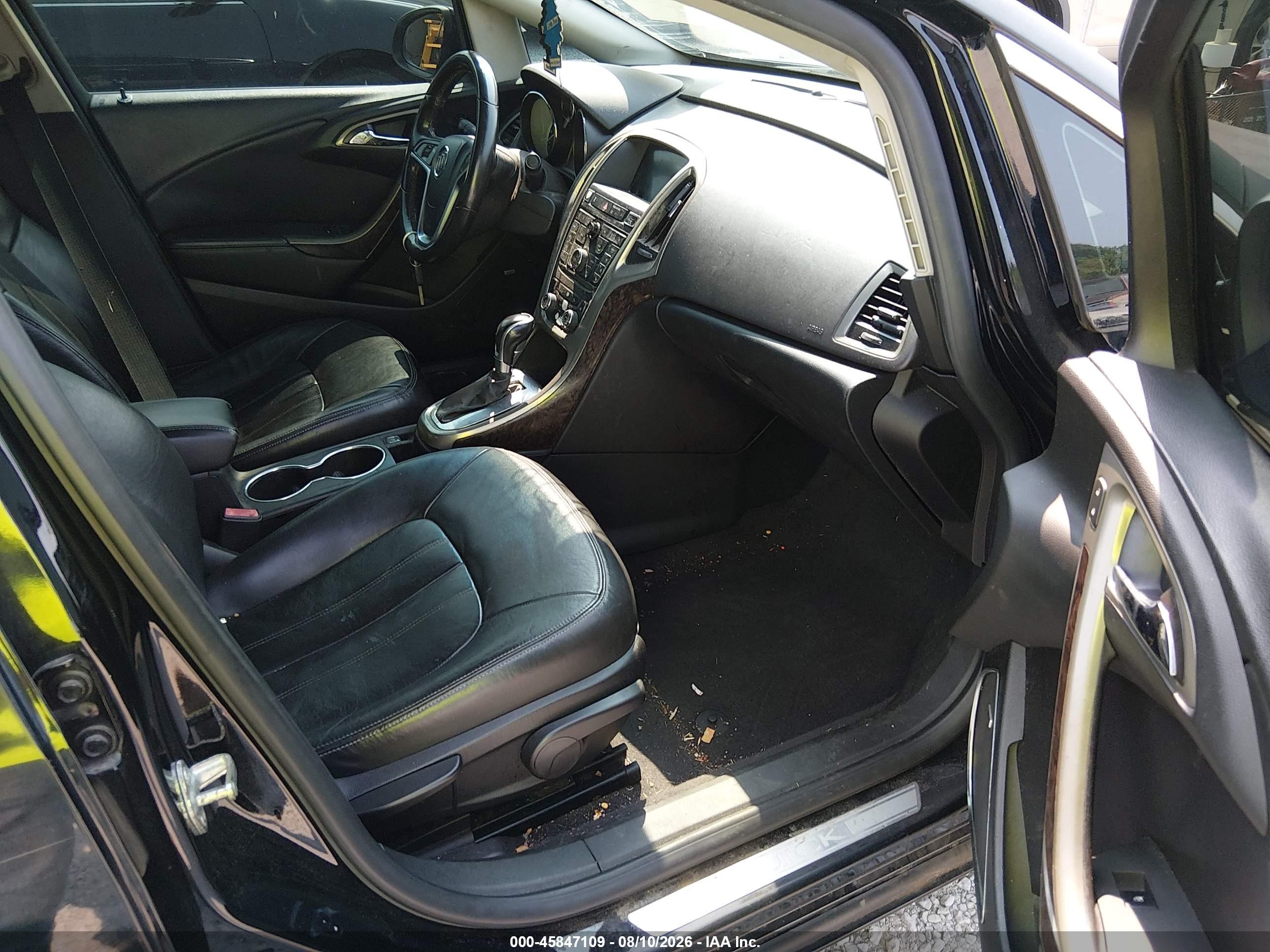 2012 Buick Verano Leather Group Black vin: 1G4PS5SK9C4151626