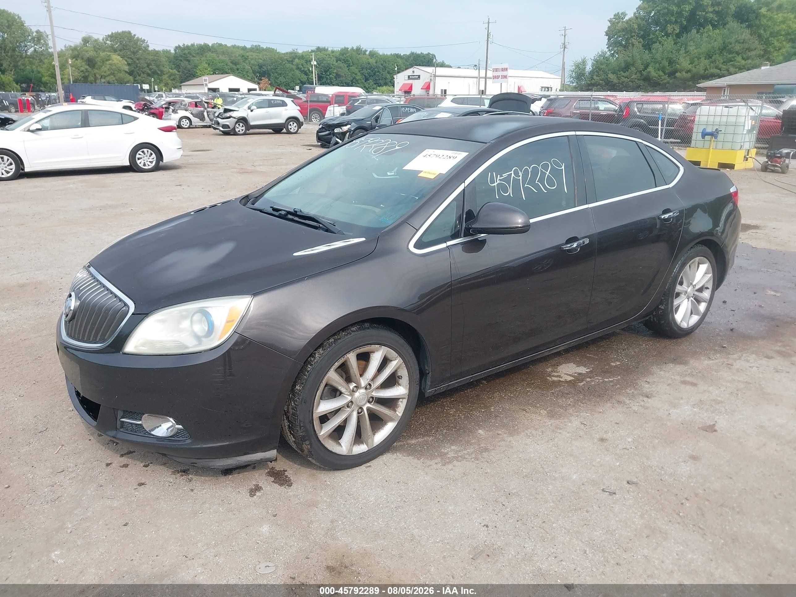 2012 Buick Verano Leather Group Black vin: 1G4PS5SK9C4191981
