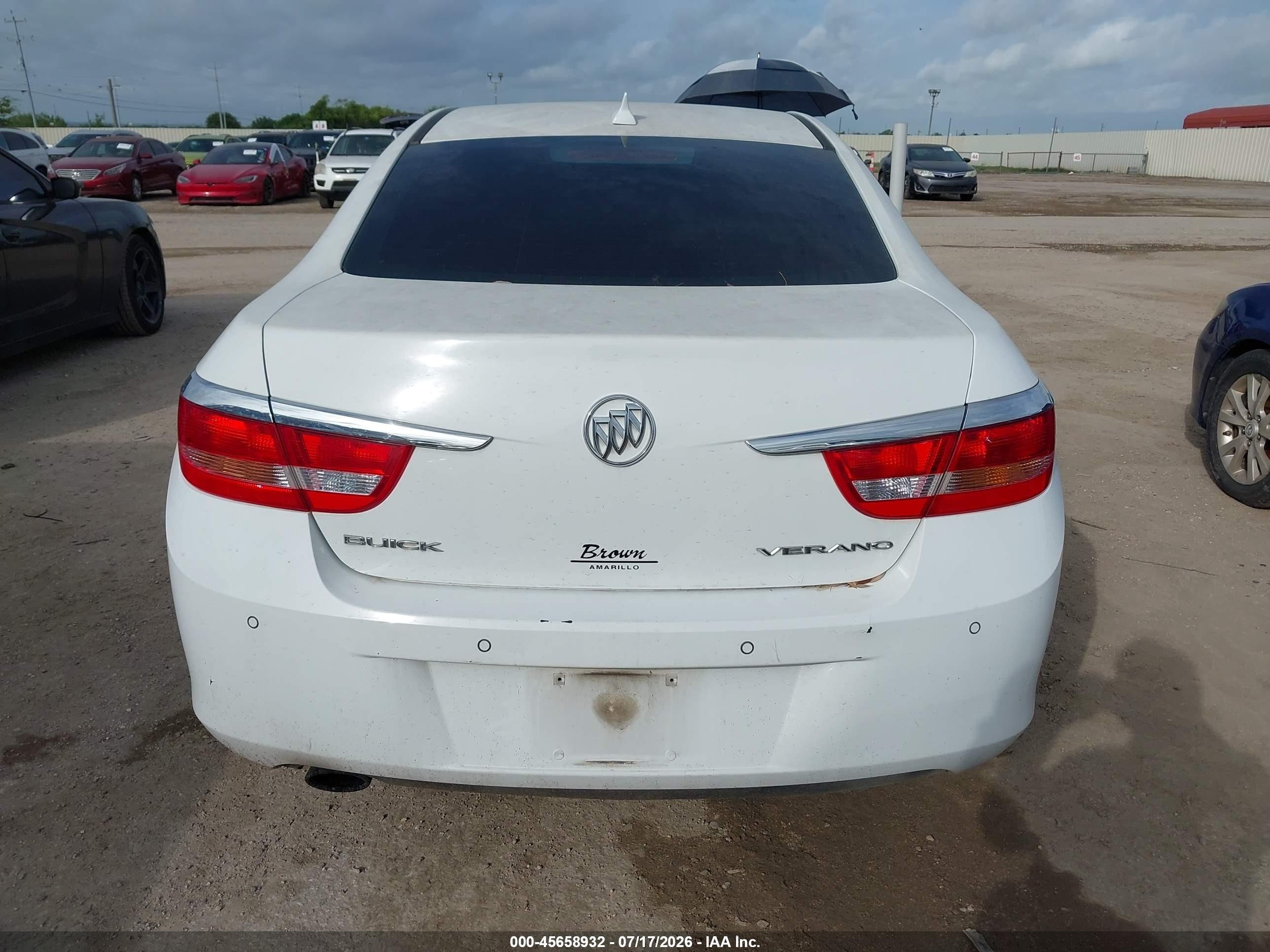 2012 Buick Verano Leather Group White vin: 1G4PS5SK9C4200856