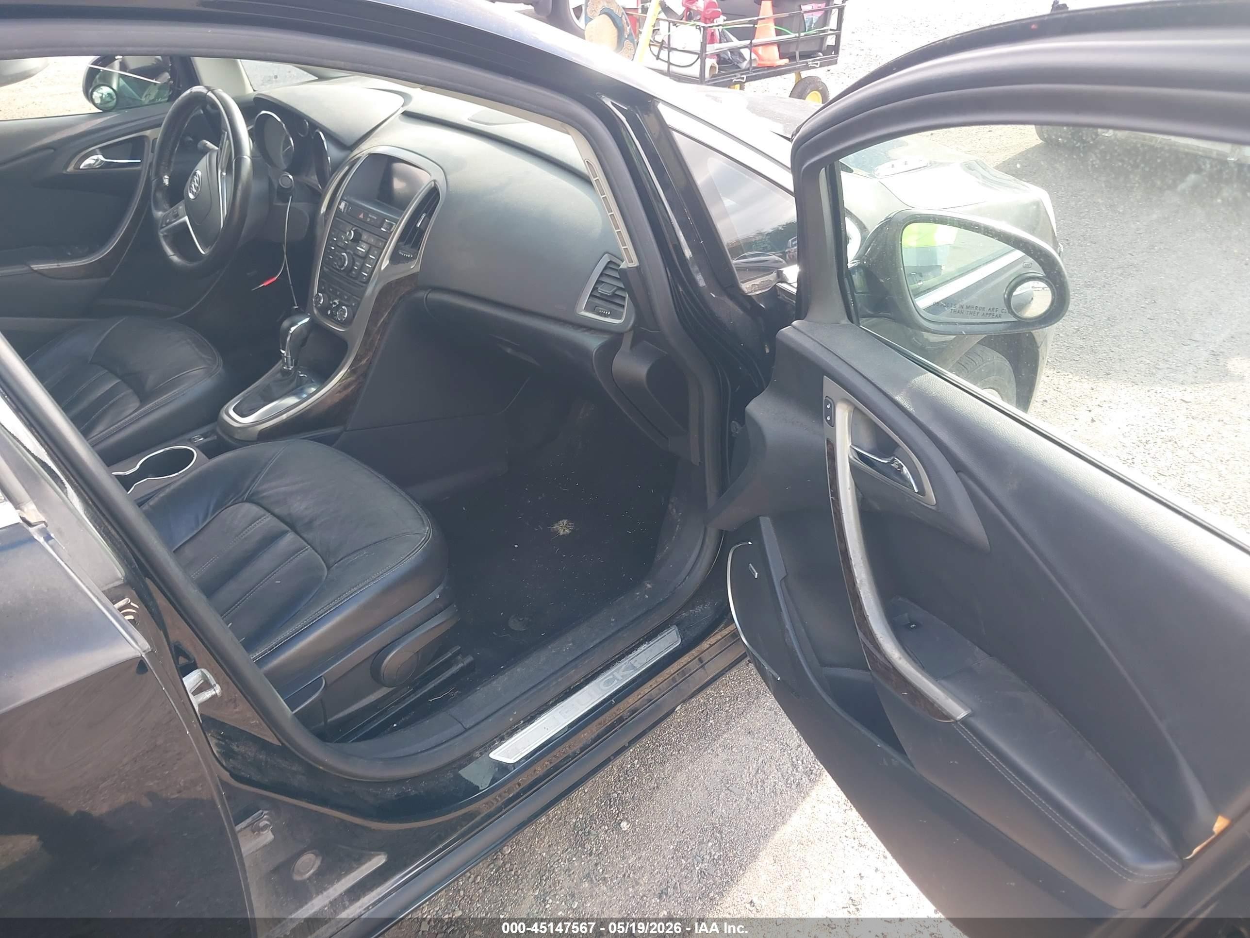 2012 Buick Verano Leather Group Black vin: 1G4PS5SK9C4206401