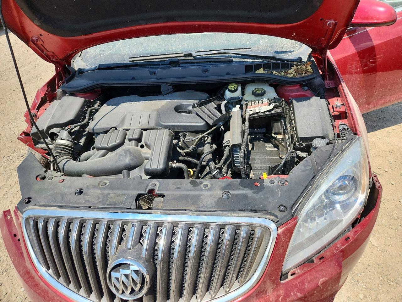 2013 Buick Verano Red vin: 1G4PS5SK9D4100158
