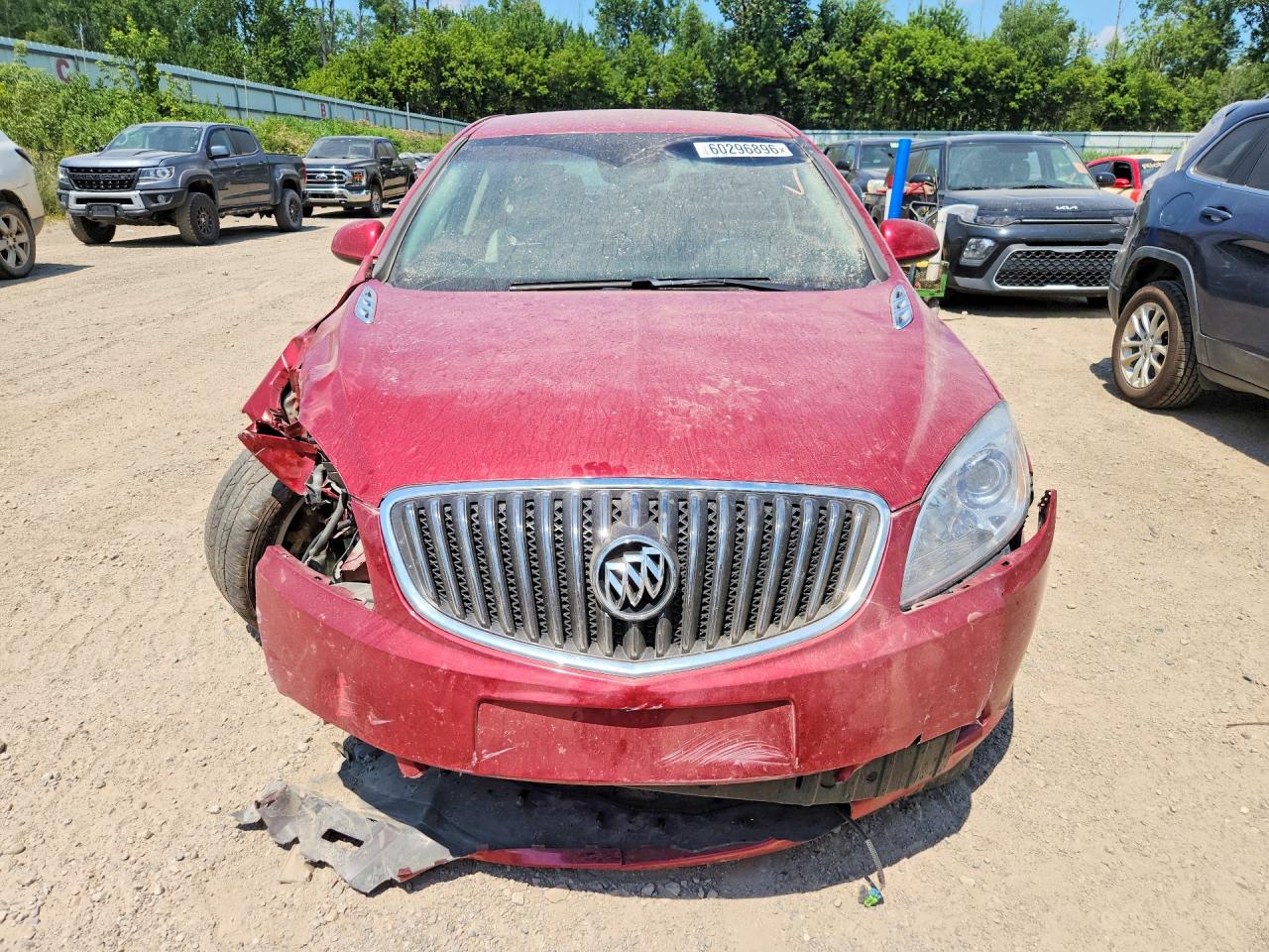 2013 Buick Verano Red vin: 1G4PS5SK9D4100158