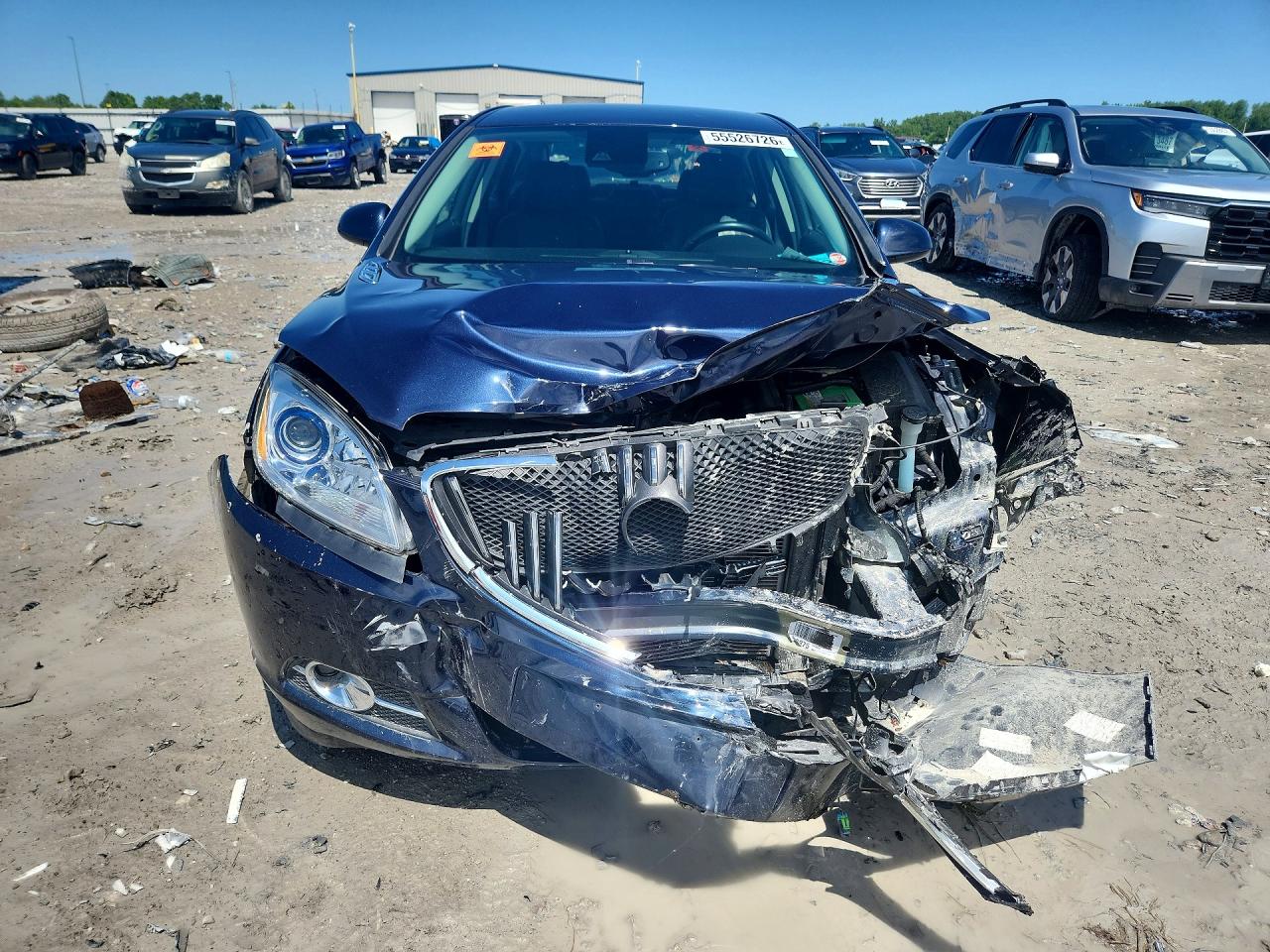 2015 Buick Verano Blue vin: 1G4PS5SK9F4112684