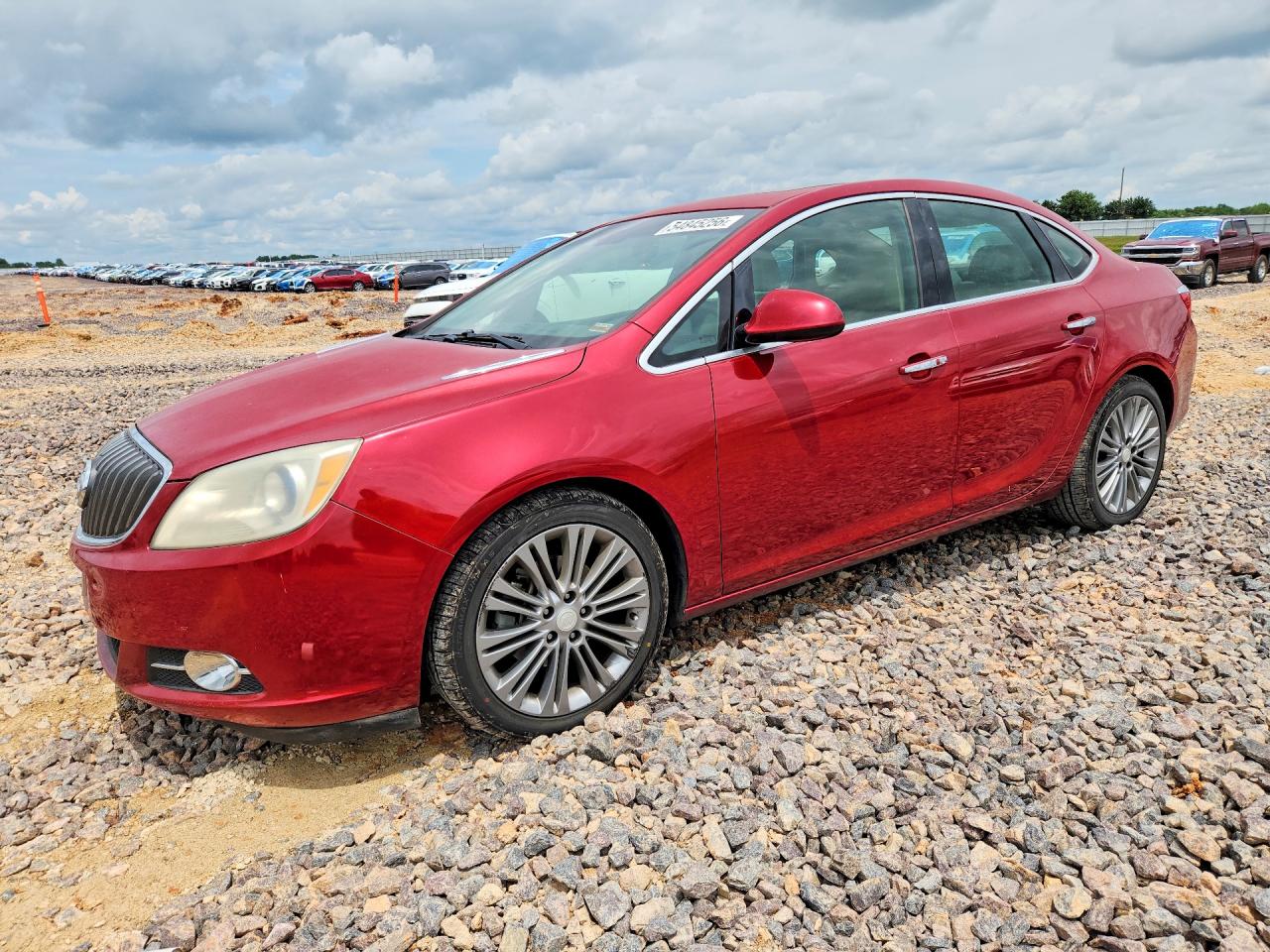 2012 Buick Verano Red vin: 1G4PS5SKXC4153403