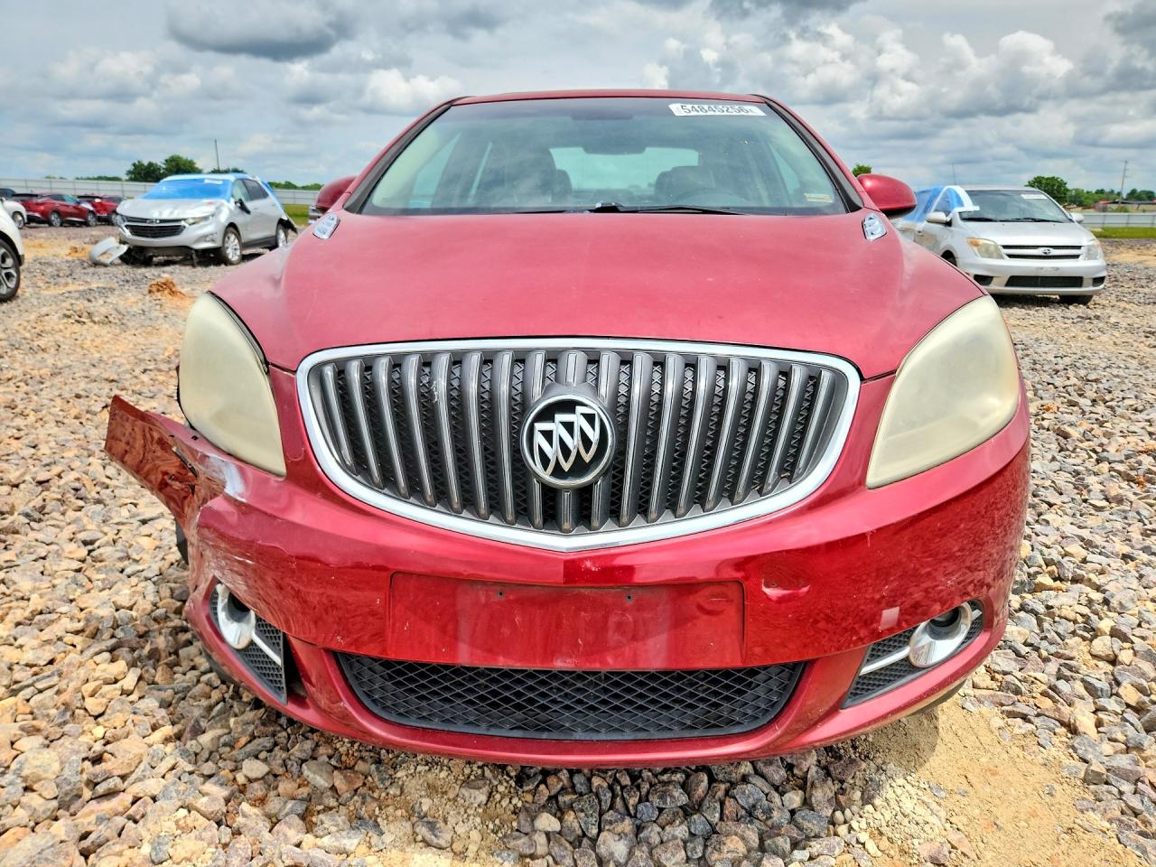 2012 Buick Verano Red vin: 1G4PS5SKXC4153403