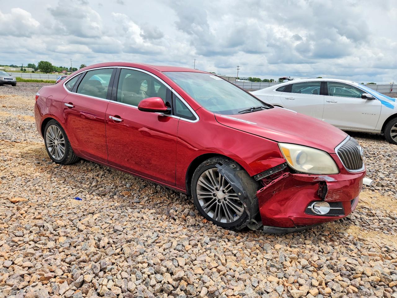 2012 Buick Verano Red vin: 1G4PS5SKXC4153403