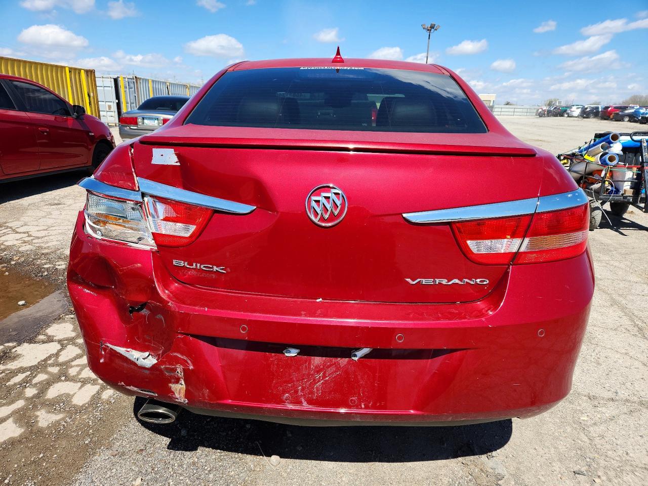 2013 Buick Verano Red vin: 1G4PS5SKXD4108804