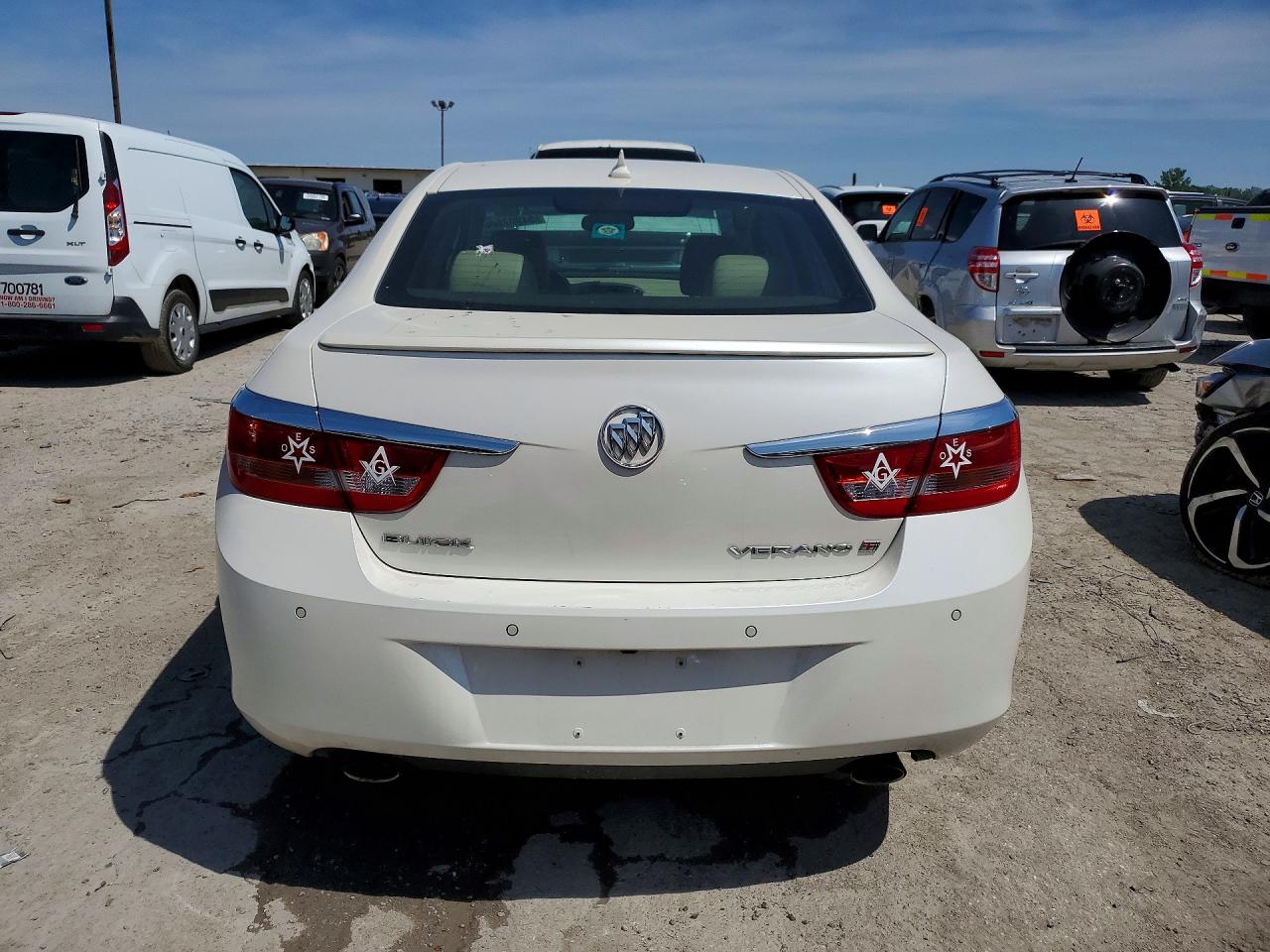 2013 Buick Verano Premium White vin: 1G4PT5SV2D4138256