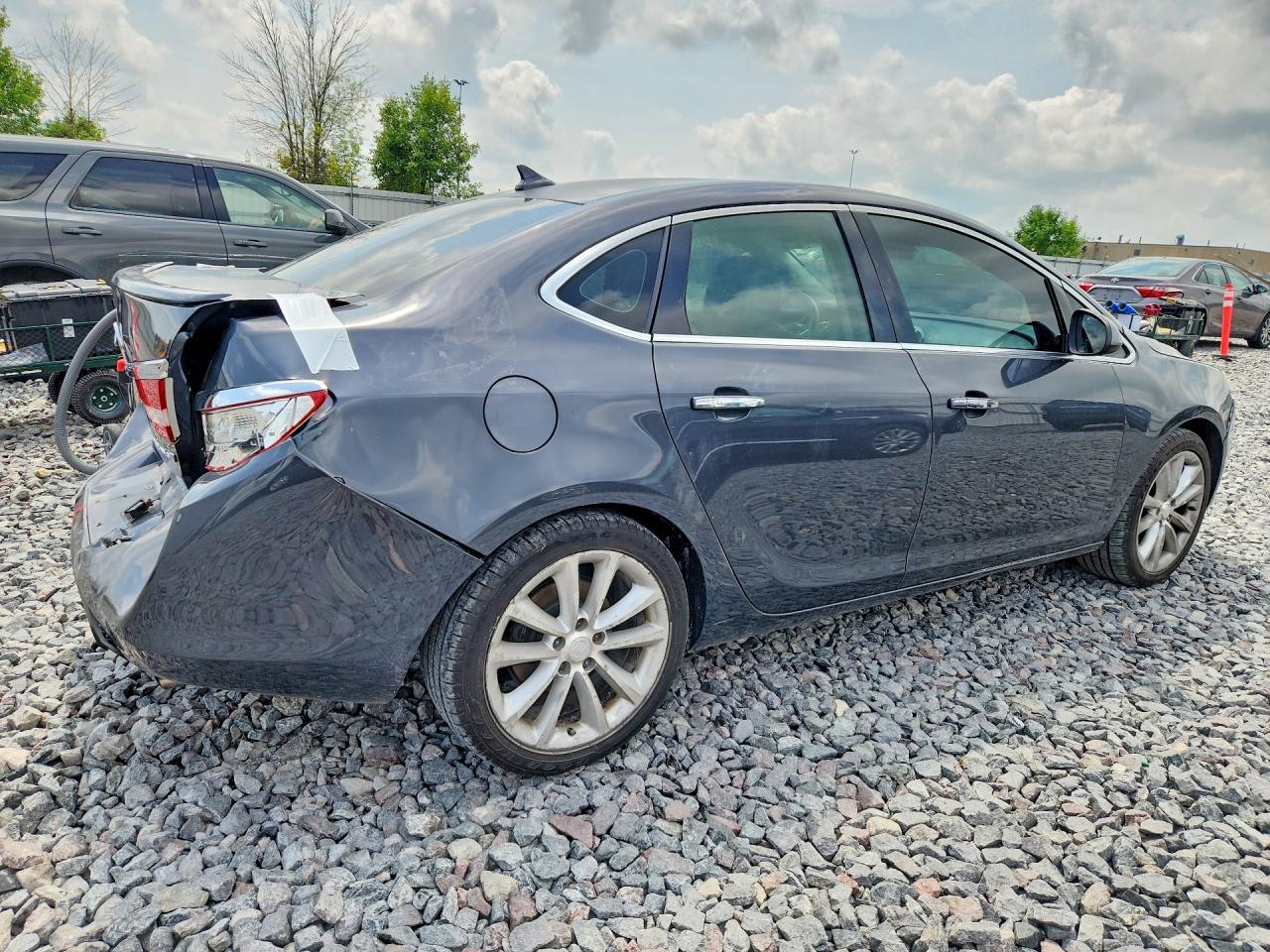 2013 Buick Verano Premium Gray vin: 1G4PT5SV2D4148267
