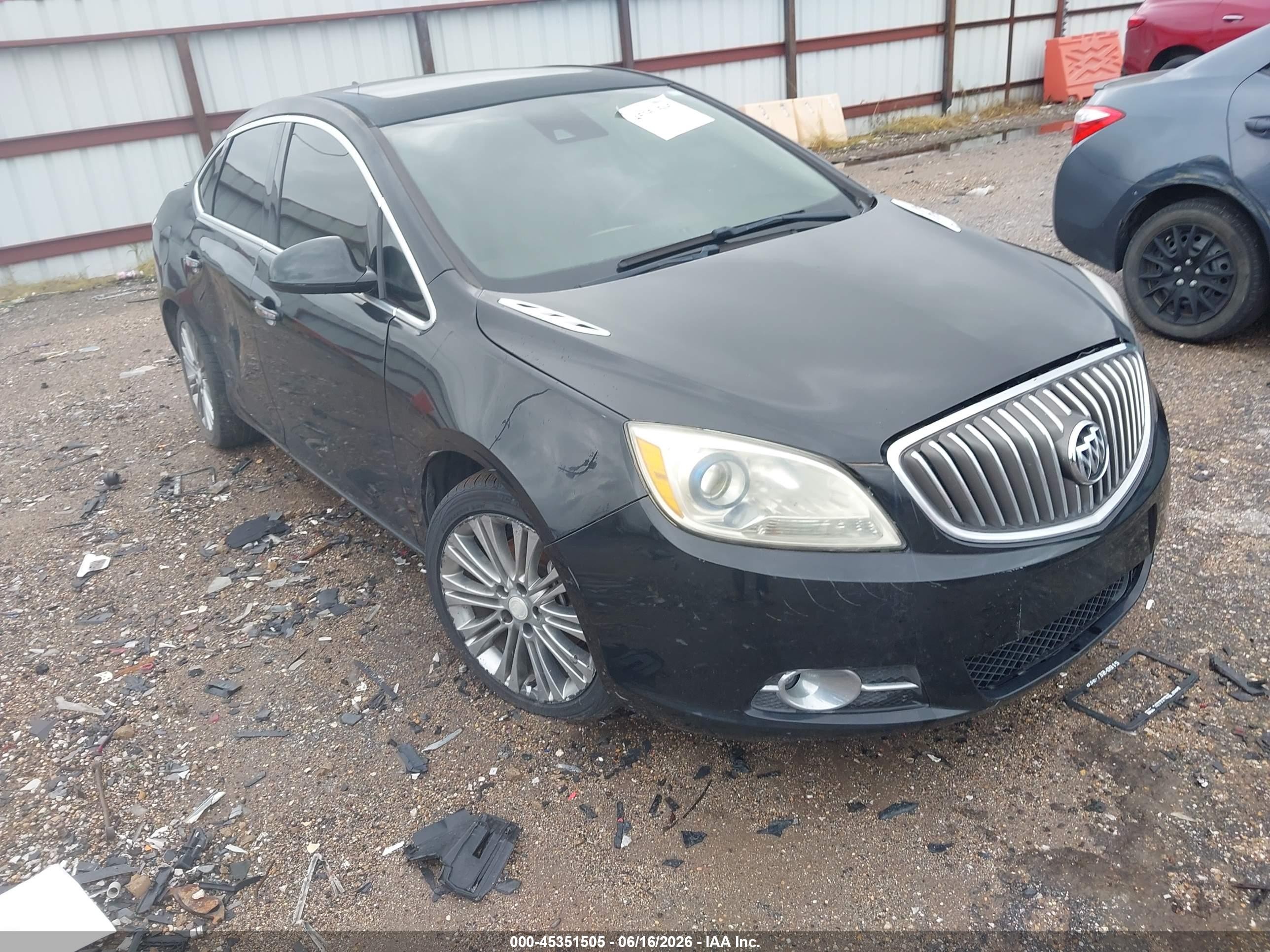 2014 Buick Verano Premium Group Black vin: 1G4PT5SV5E4151830
