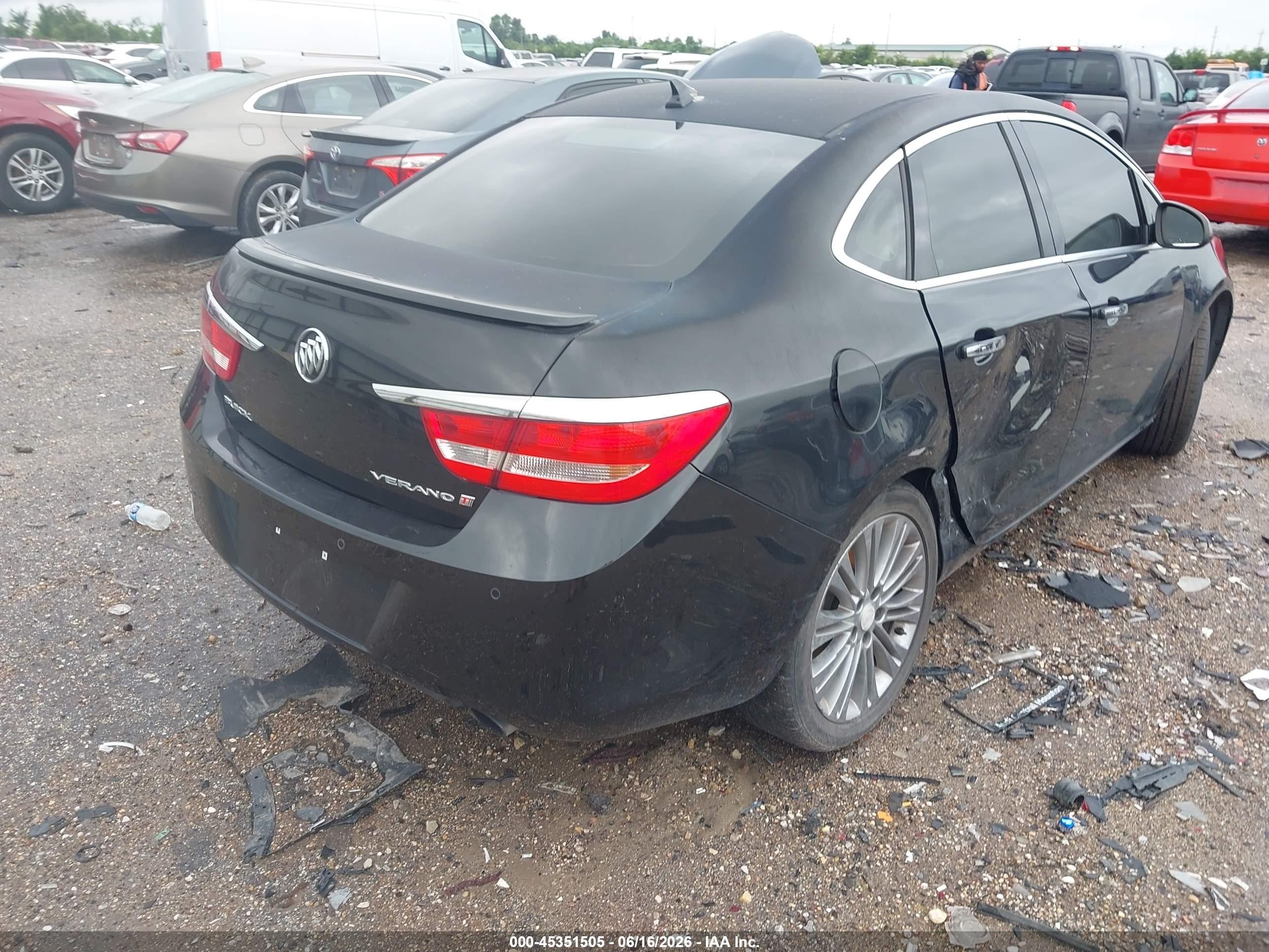 2014 Buick Verano Premium Group Black vin: 1G4PT5SV5E4151830