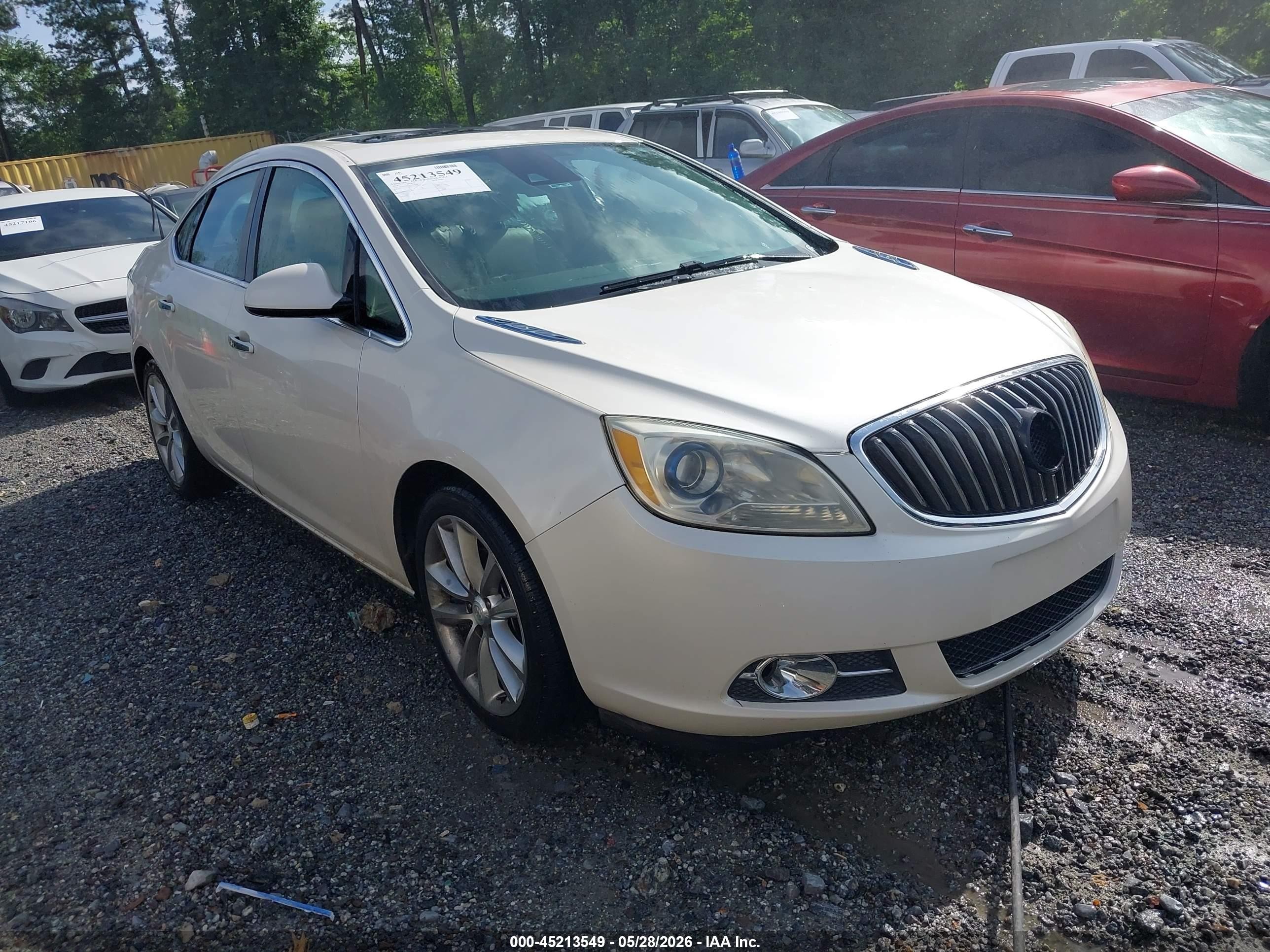 2014 Buick Verano Premium Group White vin: 1G4PT5SV5E4169440
