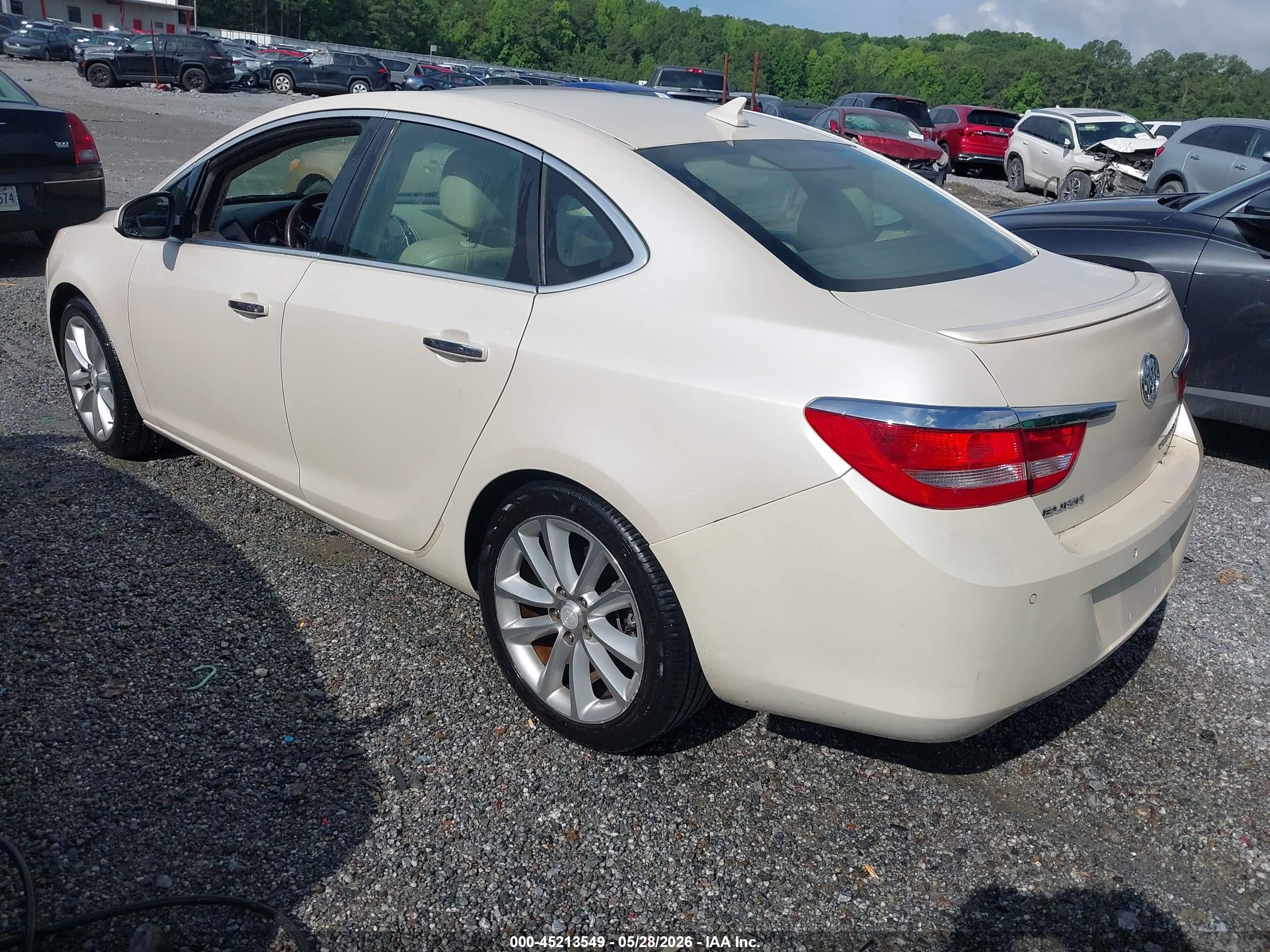 2014 Buick Verano Premium Group White vin: 1G4PT5SV5E4169440