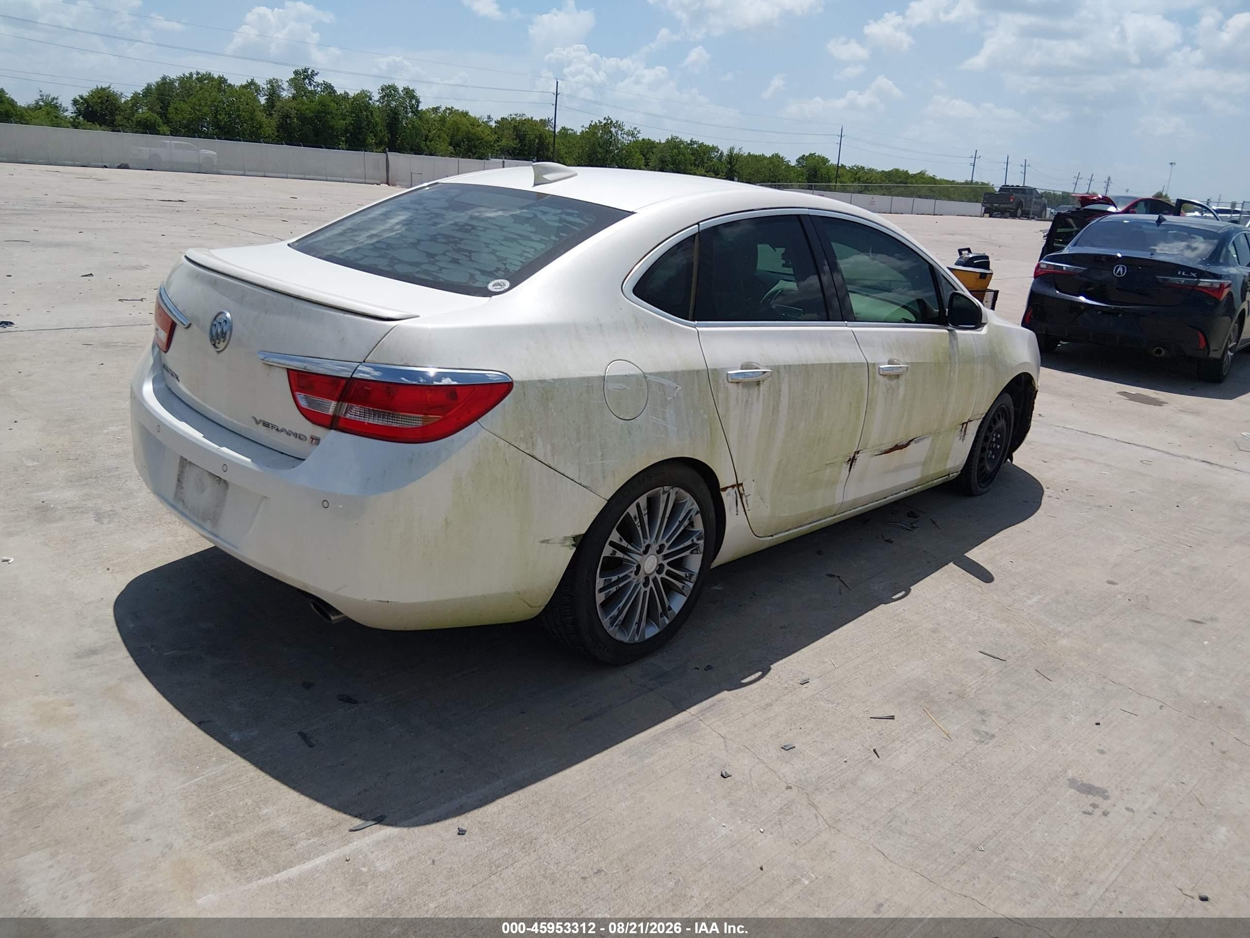 2015 Buick Verano Premium Turbo Group White vin: 1G4PT5SV5F4102564