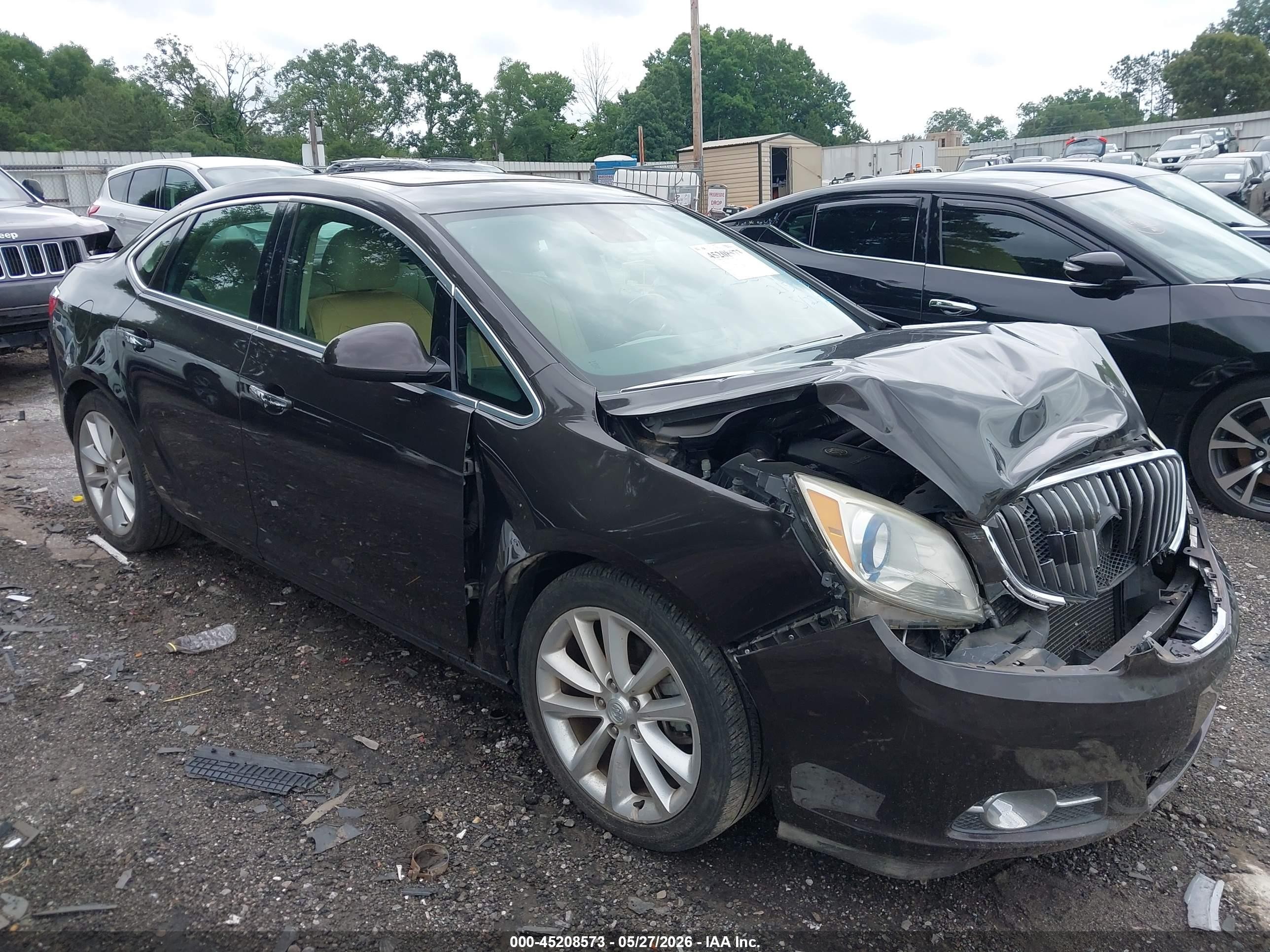 2013 Buick Verano Premium Group Brown vin: 1G4PT5SV6D4135750