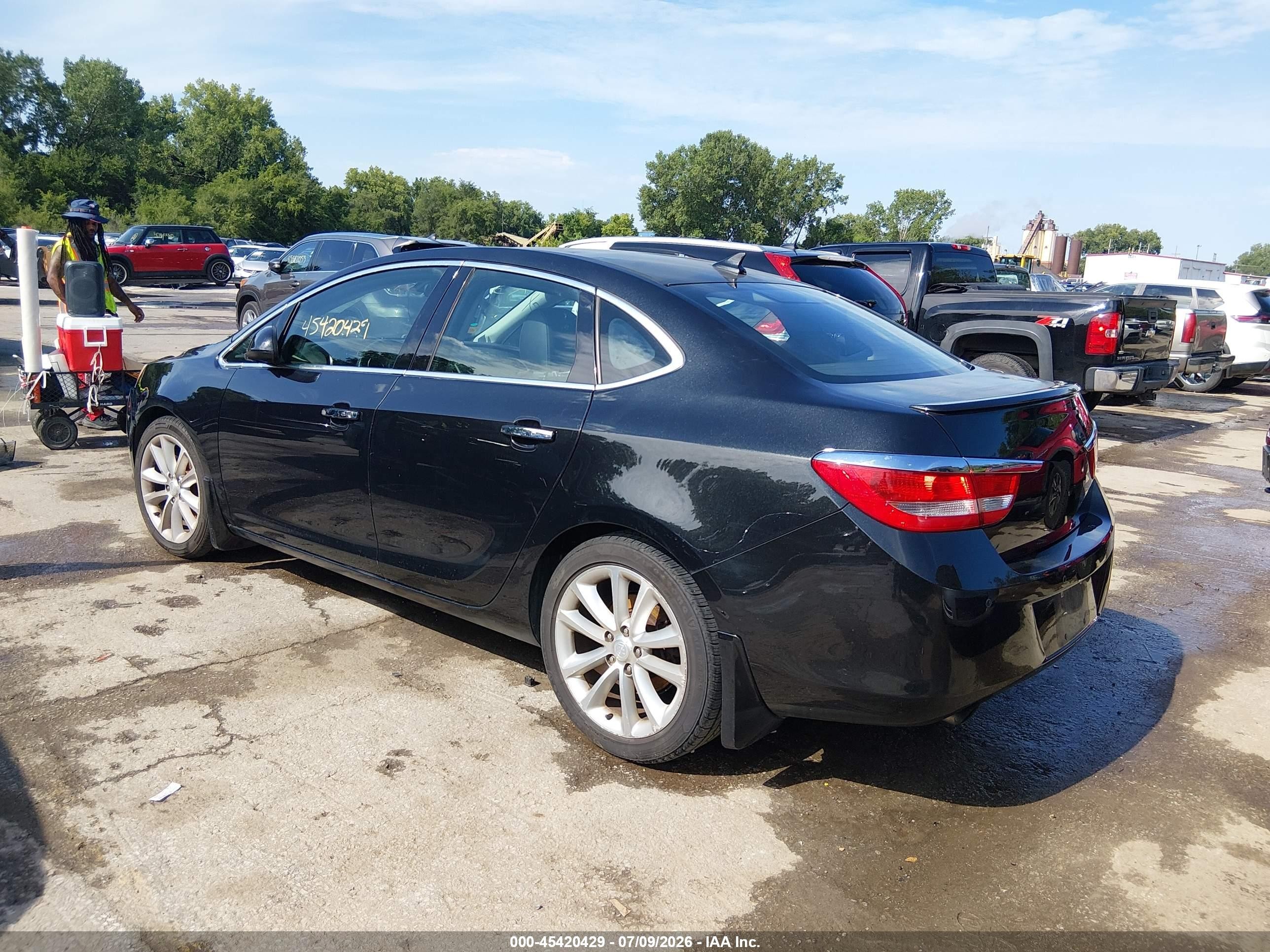 2013 Buick Verano Premium Group Black vin: 1G4PT5SV9D4194727