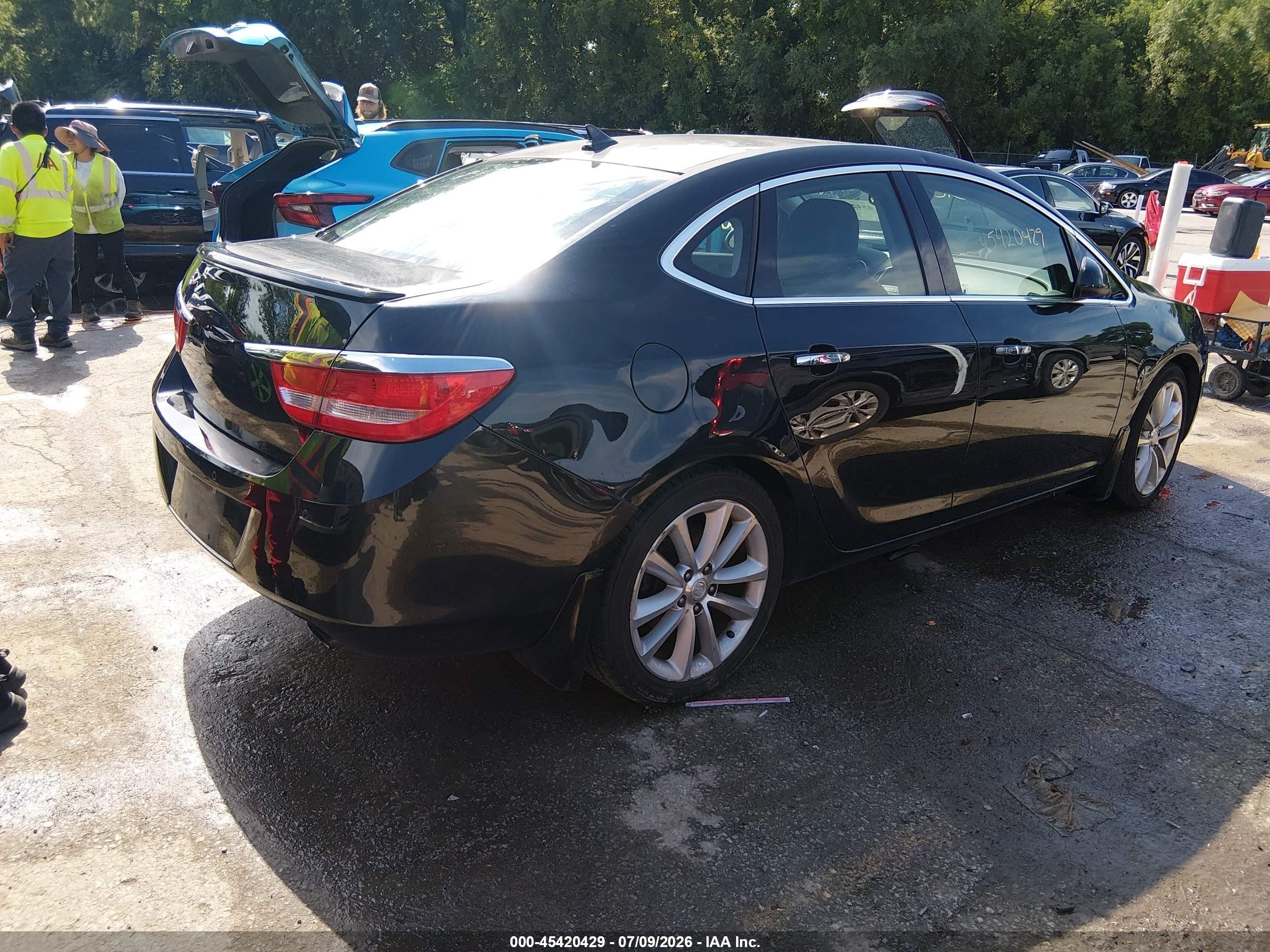 2013 Buick Verano Premium Group Black vin: 1G4PT5SV9D4194727
