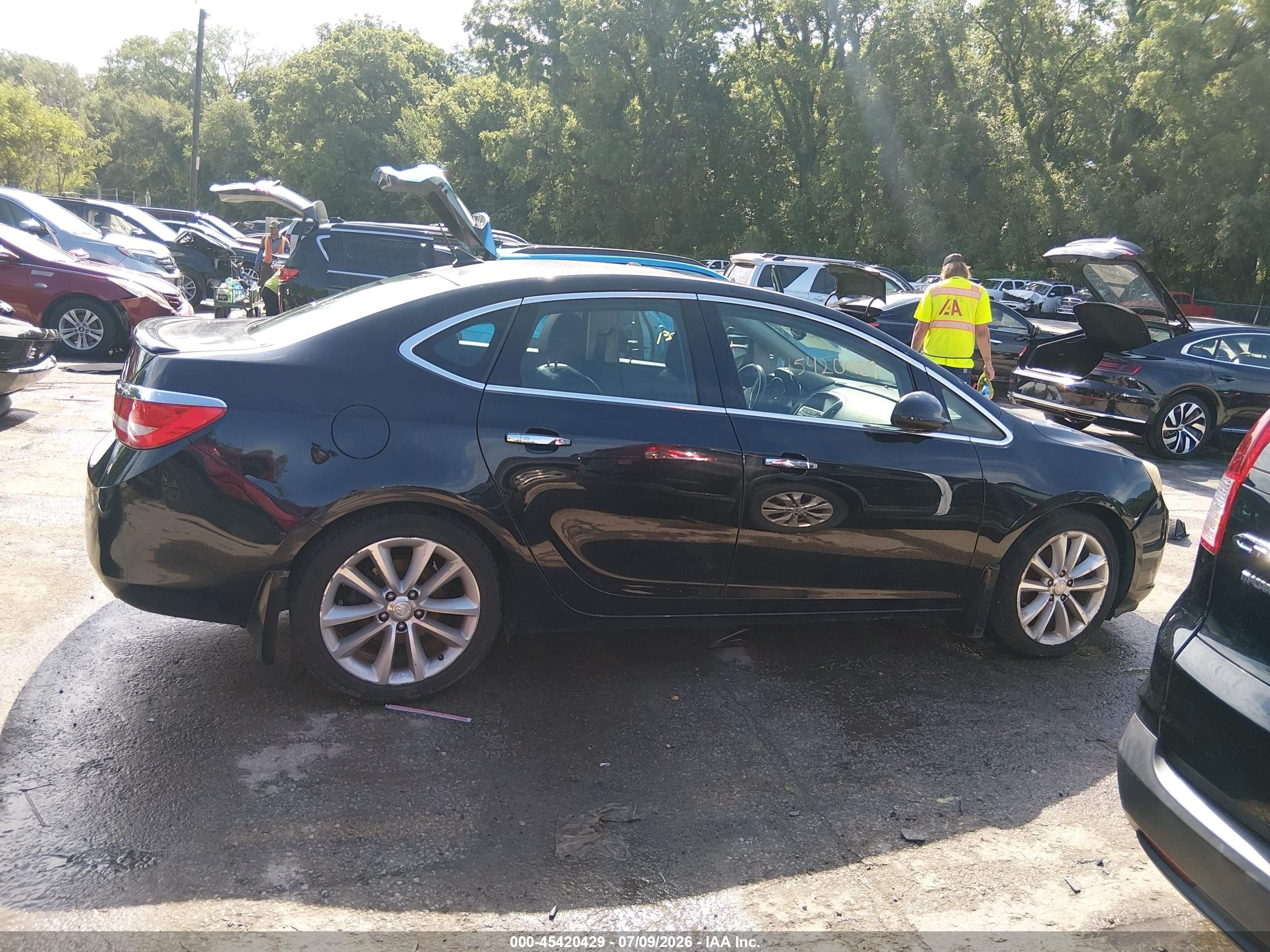 2013 Buick Verano Premium Group Black vin: 1G4PT5SV9D4194727