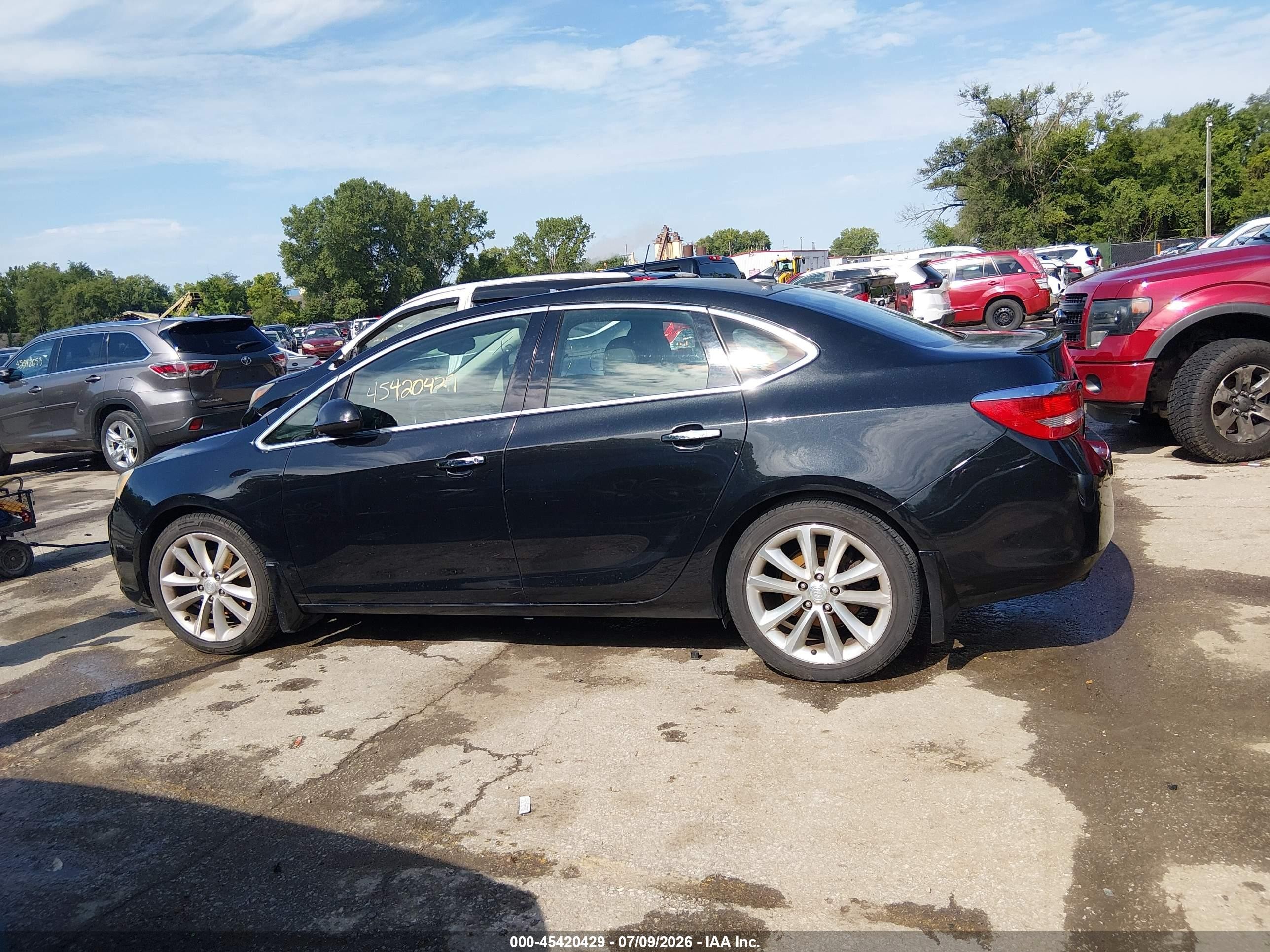 2013 Buick Verano Premium Group Black vin: 1G4PT5SV9D4194727