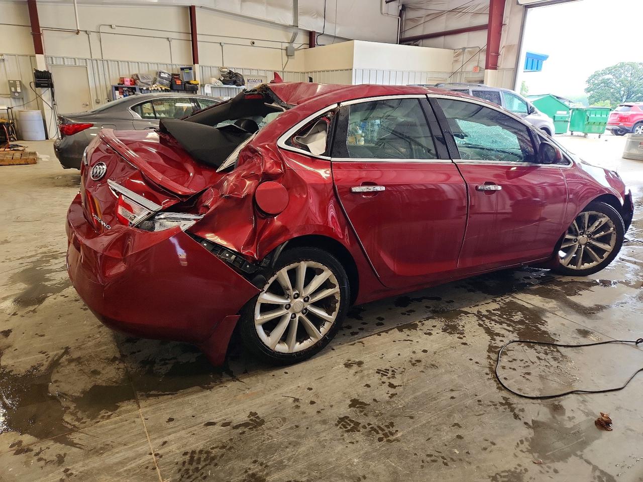 2014 Buick Verano Premium Red vin: 1G4PT5SV9E4160787